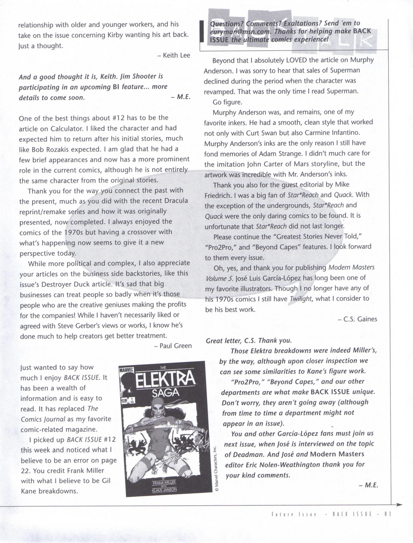 Read online Back Issue comic -  Issue #14 - 84