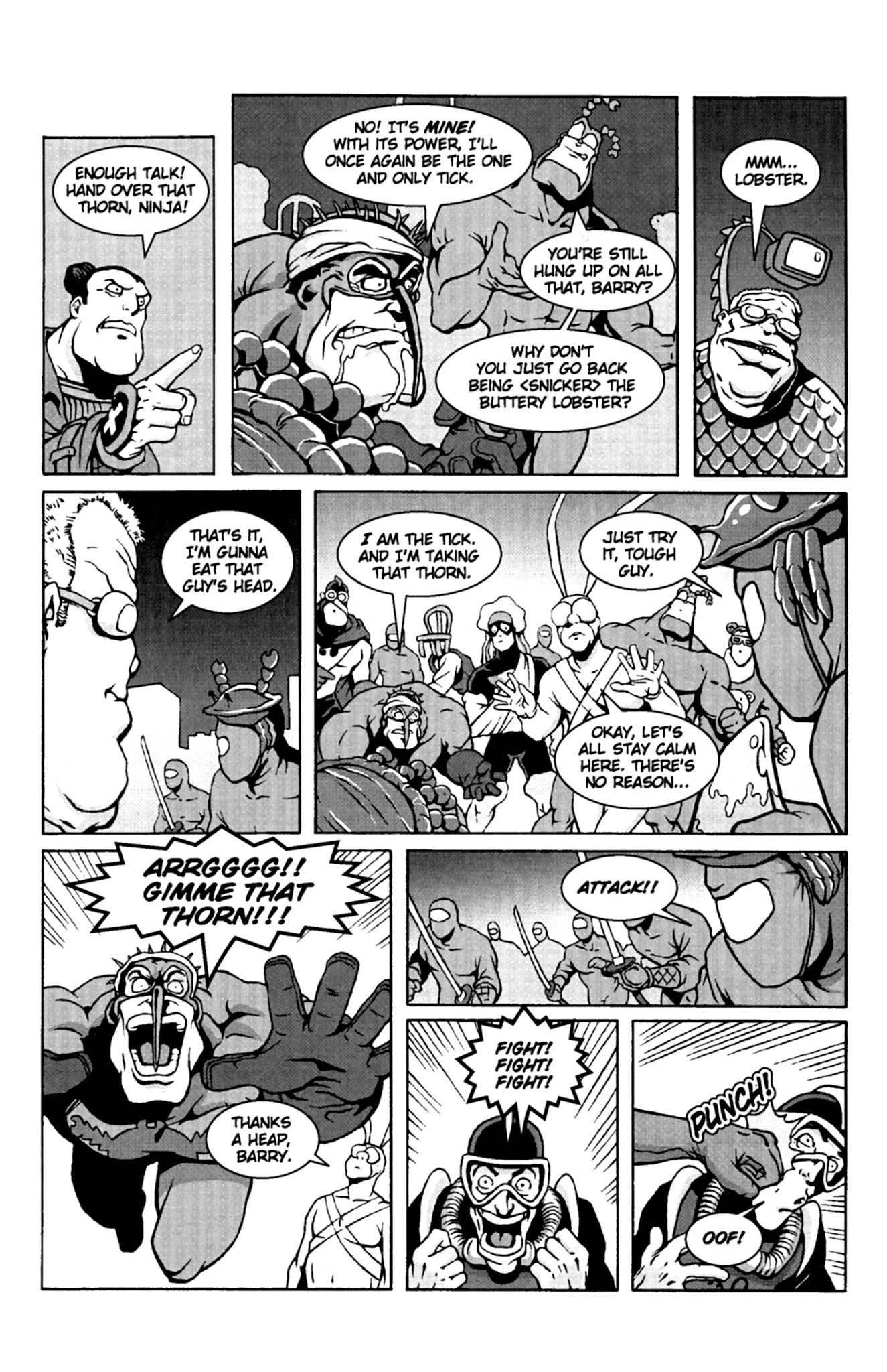 Read online The Tick and Arthur comic -  Issue #3 - 8