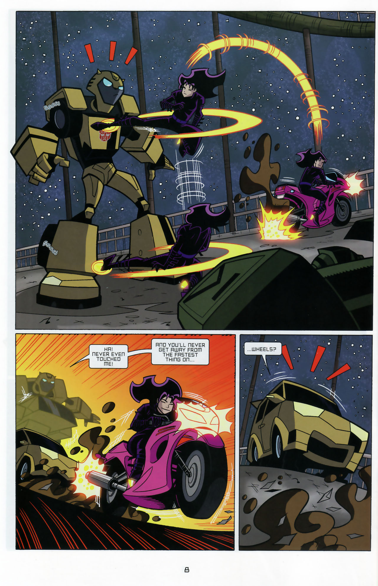 Read online Transformers Animated: The Arrival comic -  Issue #3 - 10