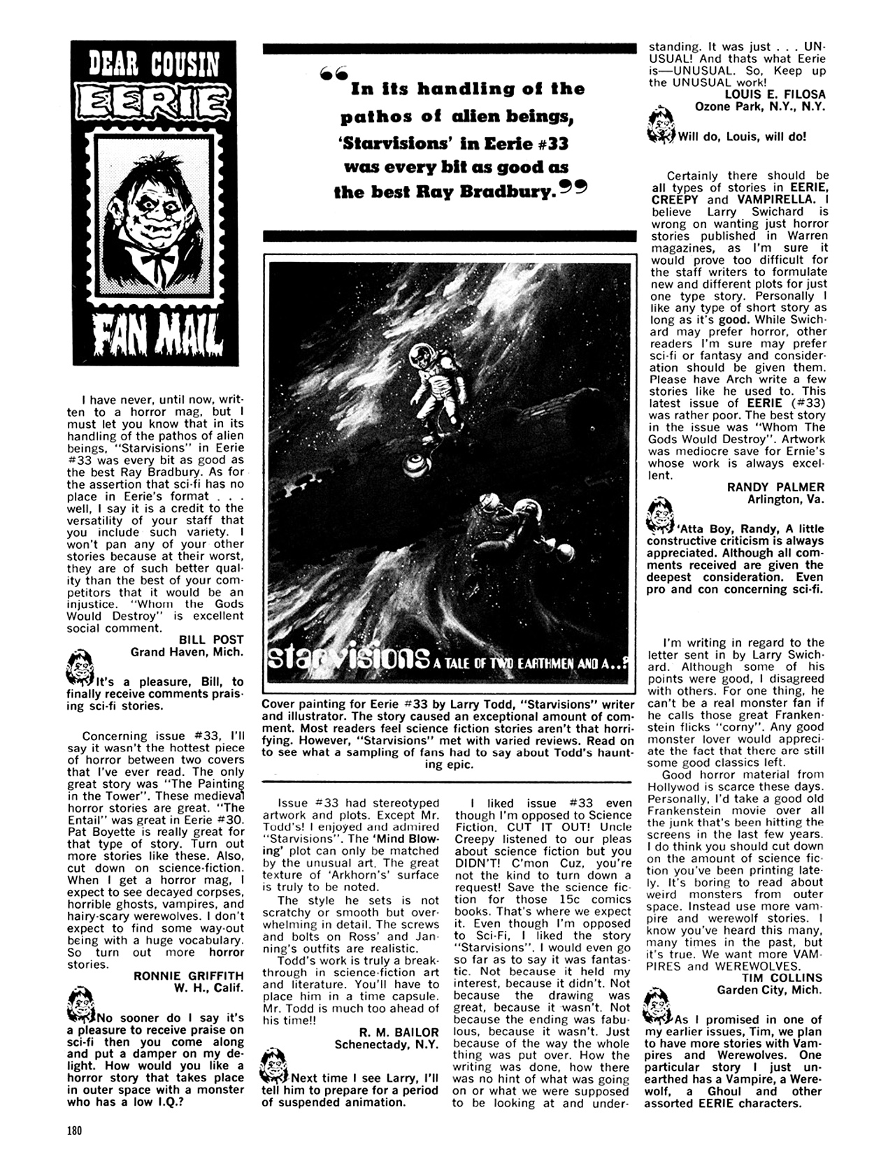 Read online Eerie Archives comic -  Issue # TPB 7 - 181