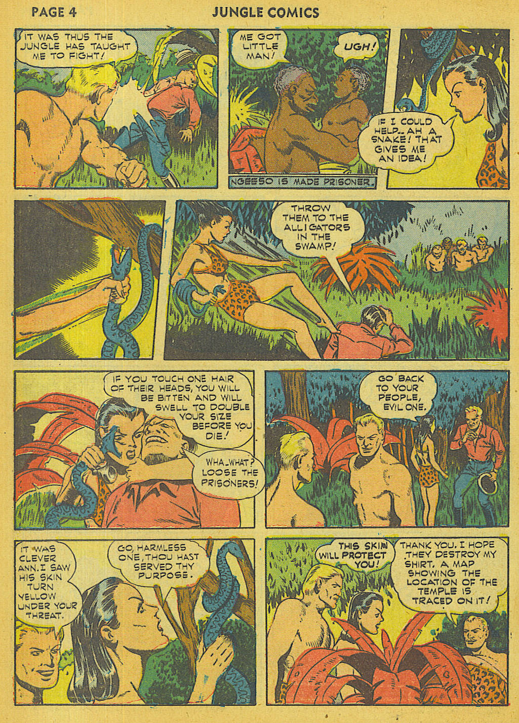 Read online Jungle Comics comic -  Issue #27 - 6