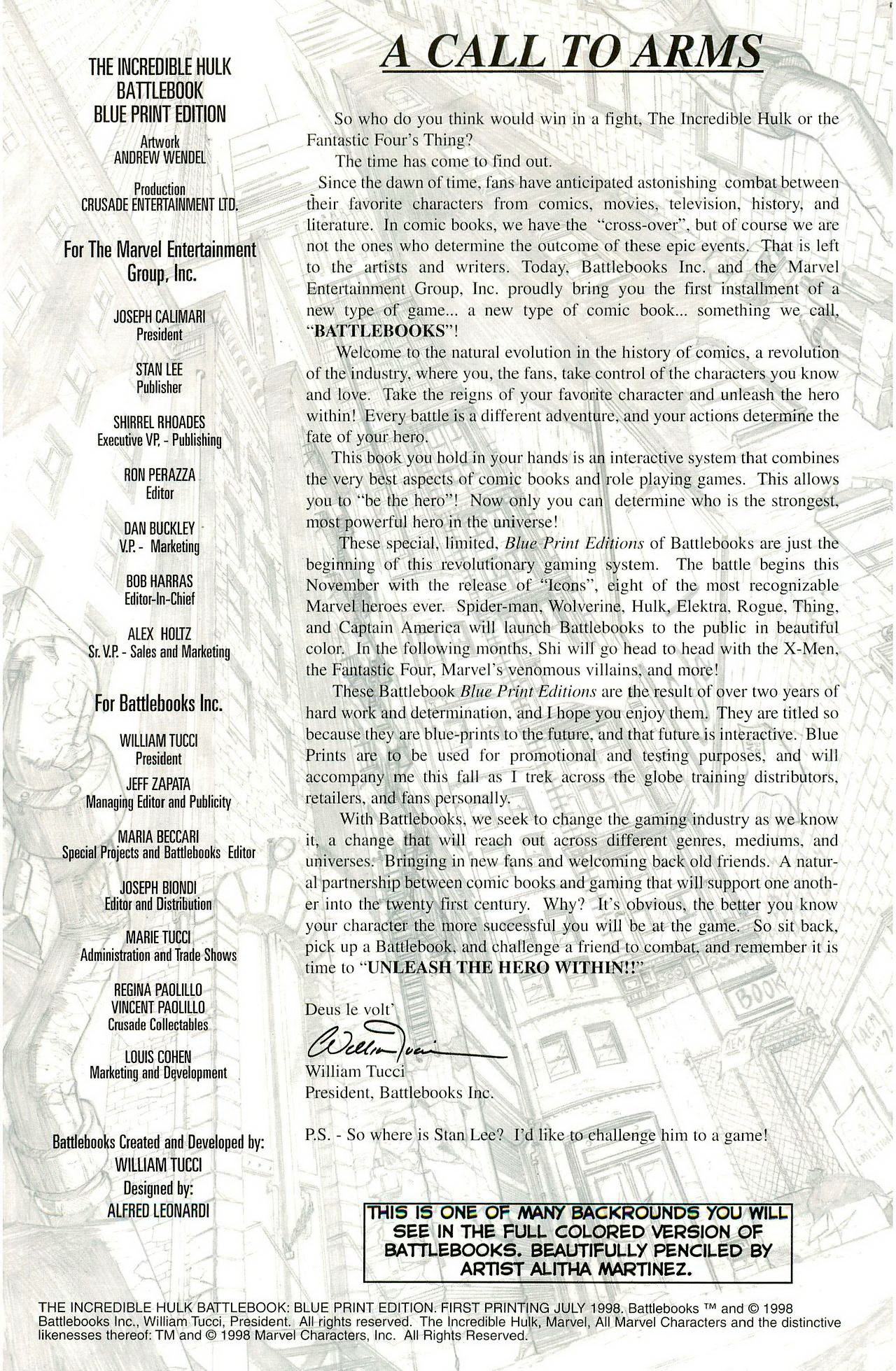 Read online Battlebooks: Hulk comic -  Issue # Full - 27