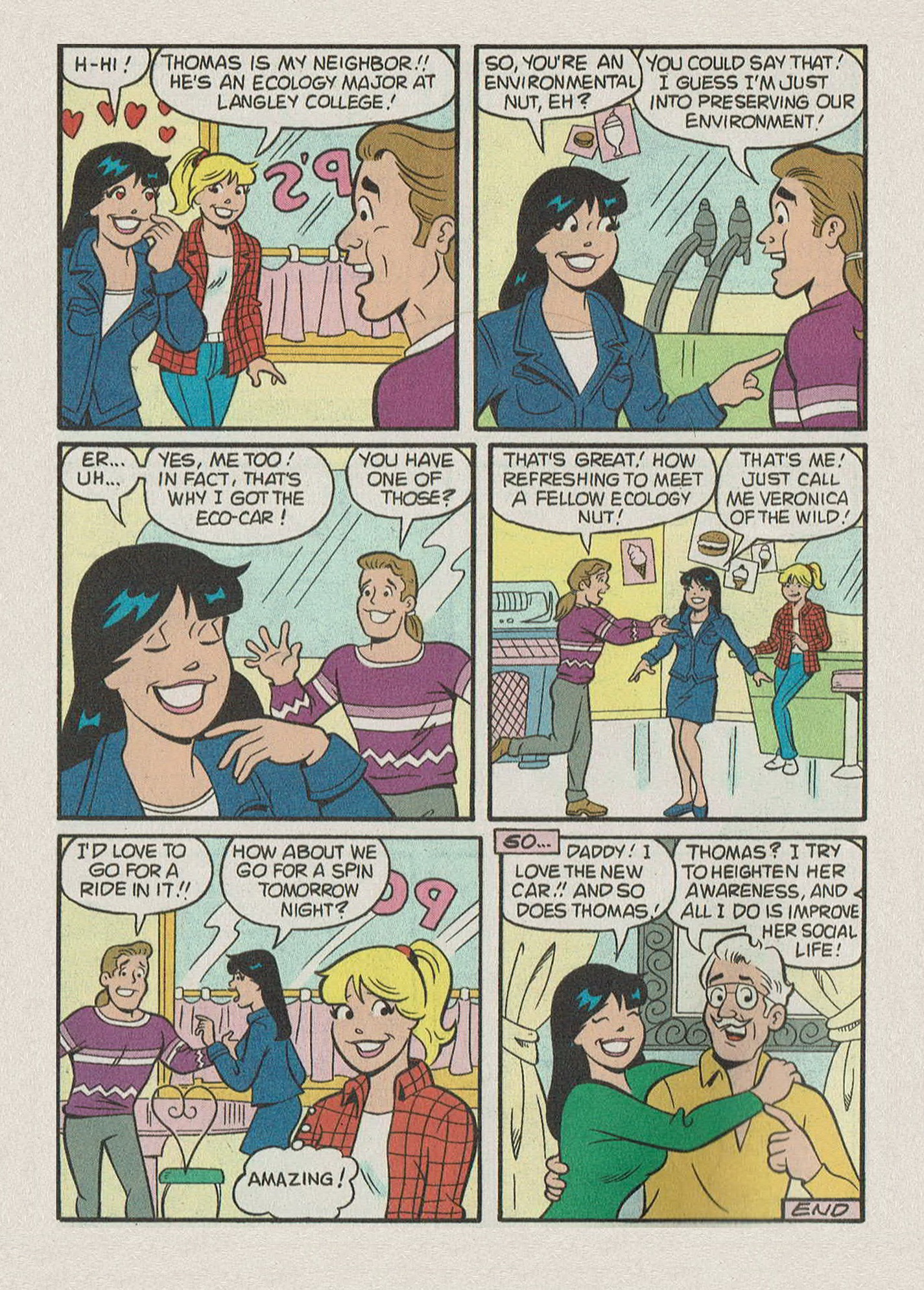Read online Betty and Veronica Digest Magazine comic -  Issue #165 - 14