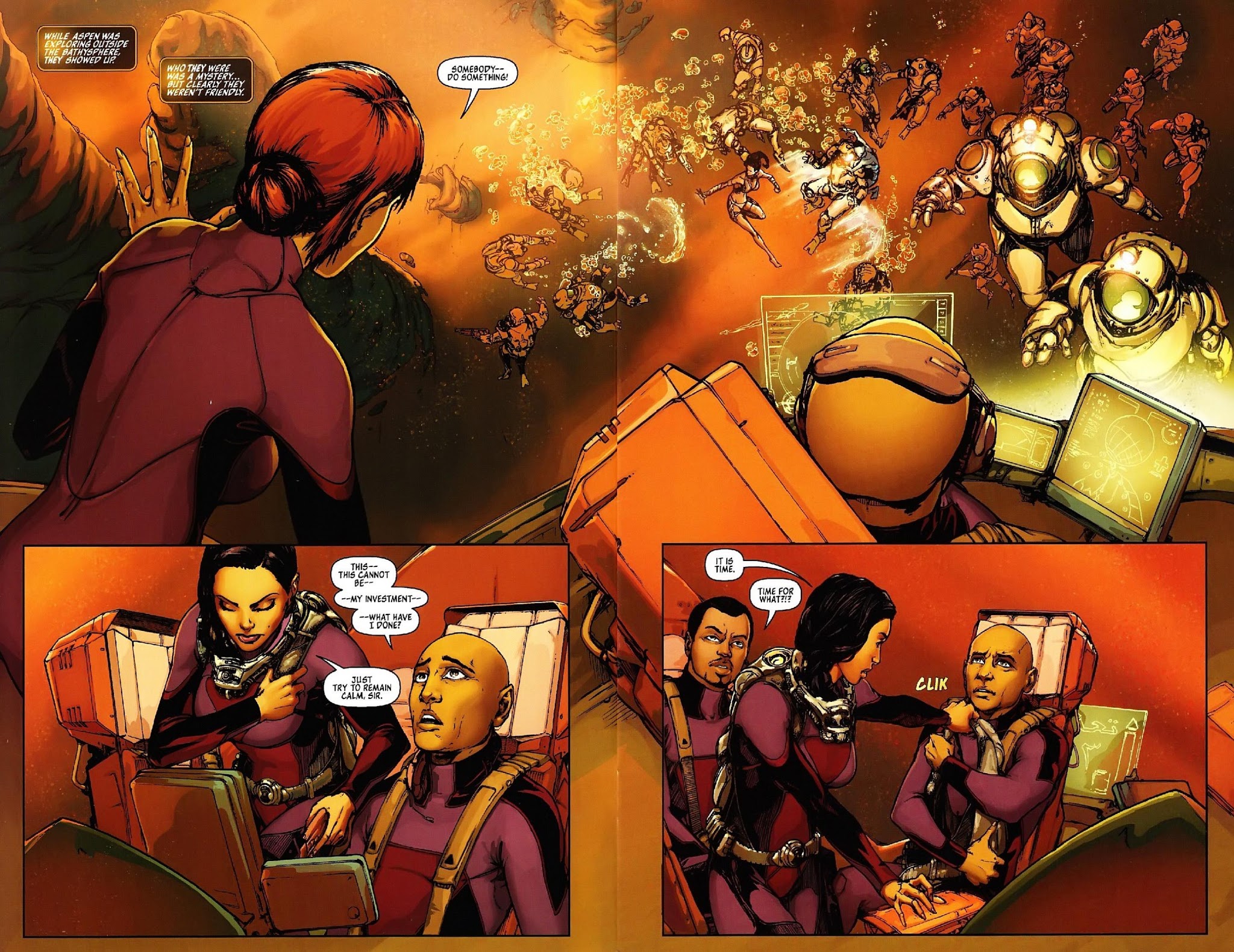 Read online Michael Turner's Fathom comic -  Issue #5 - 6