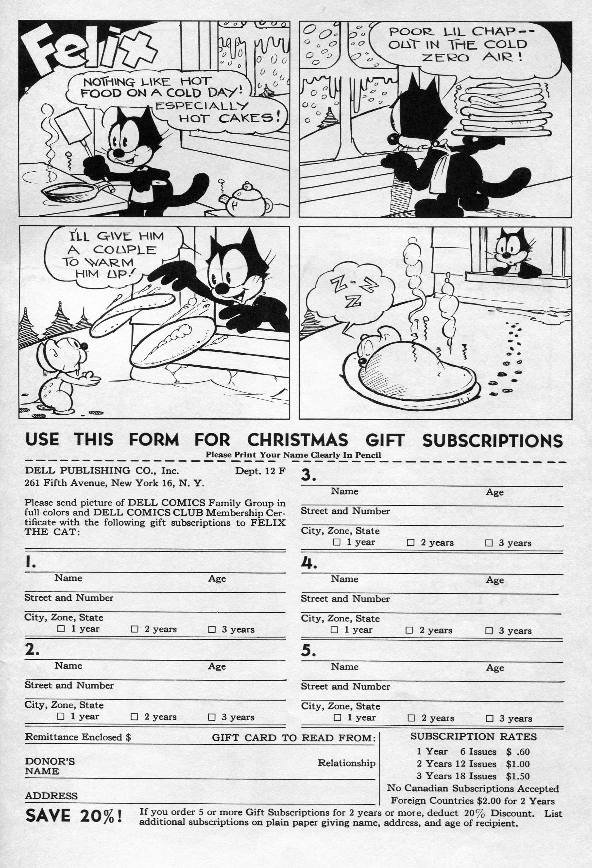 Read online Felix the Cat (1948) comic -  Issue #18 - 51