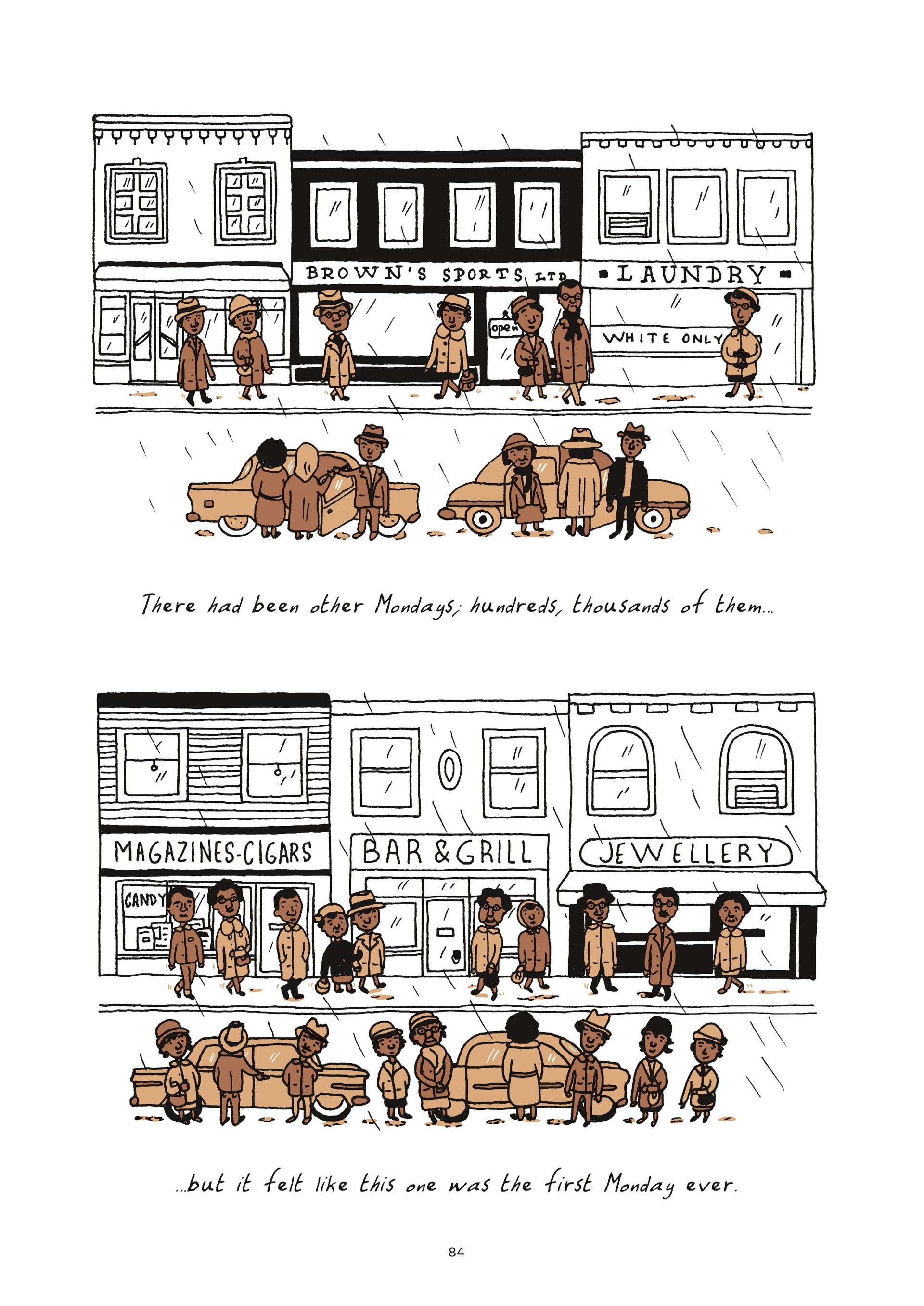 Read online Colored: The Unsung Life of Claudette Colvin comic -  Issue # TPB - 82