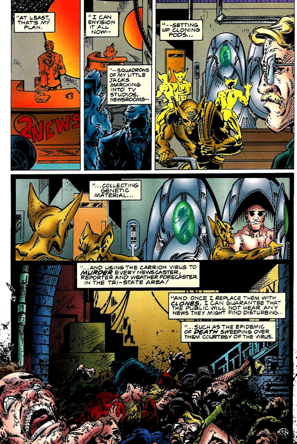 Read online Spider-Man: Maximum Clonage comic -  Issue # Issue Omega - 9