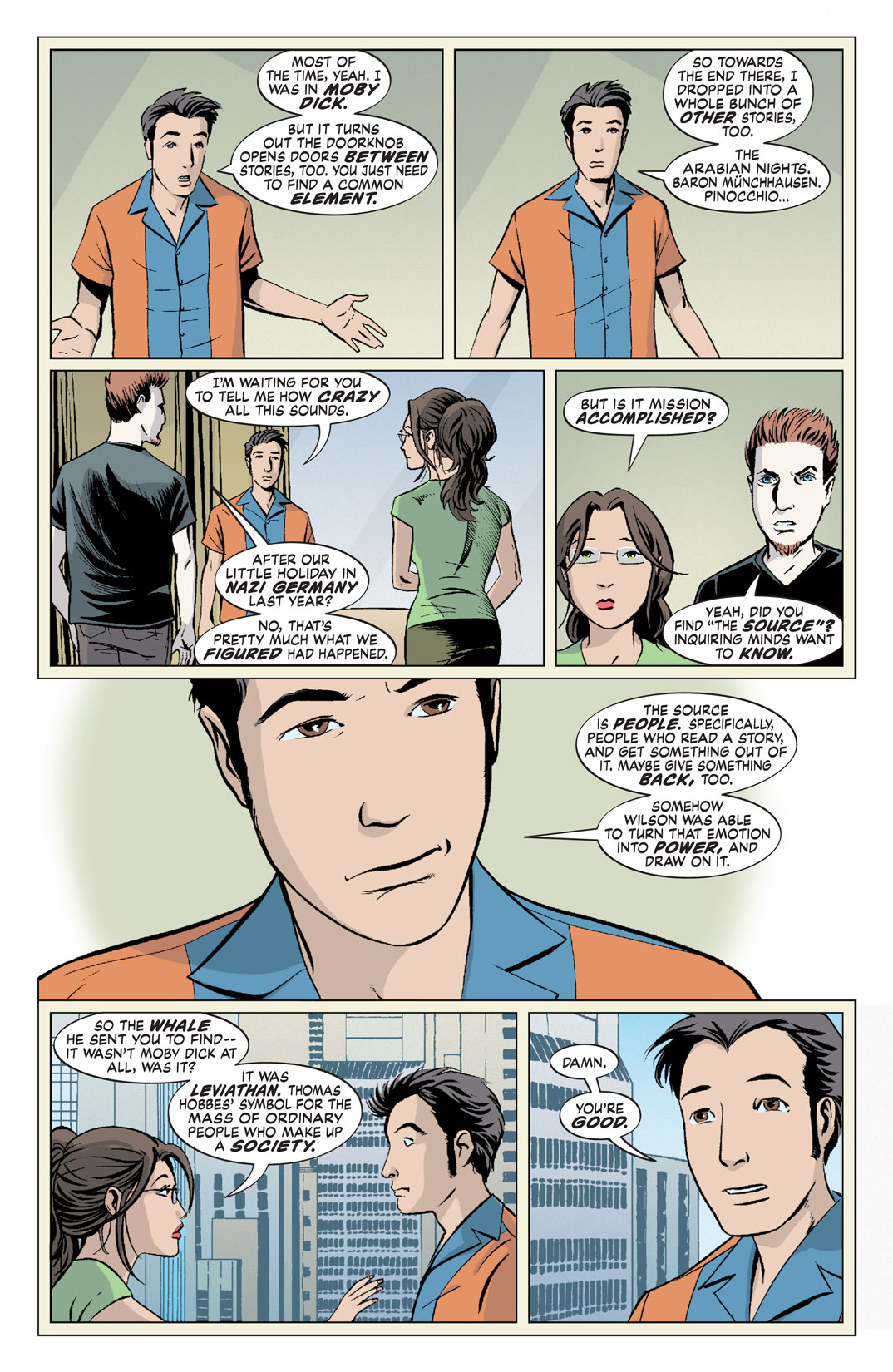 Read online The Unwritten comic -  Issue #25 - 7