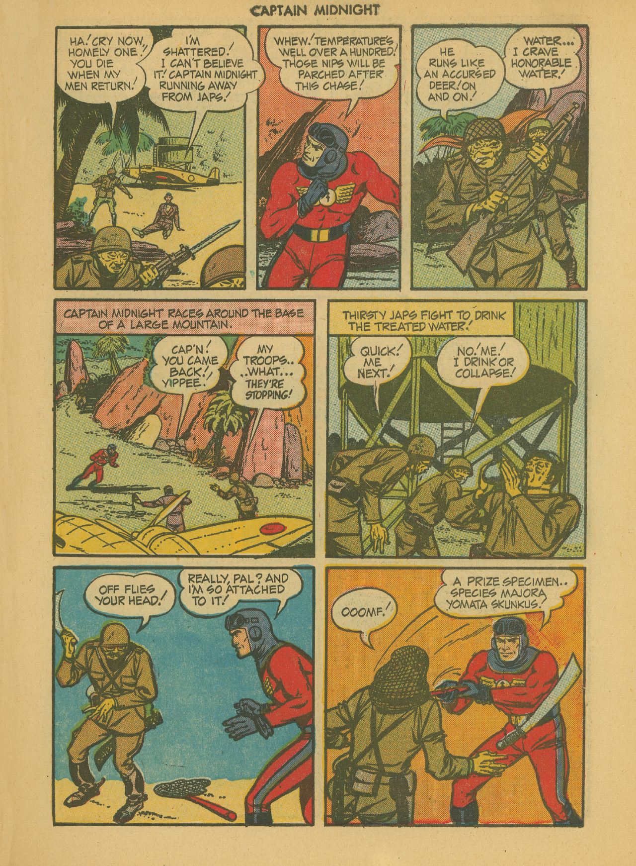 Read online Captain Midnight (1942) comic -  Issue #36 - 31