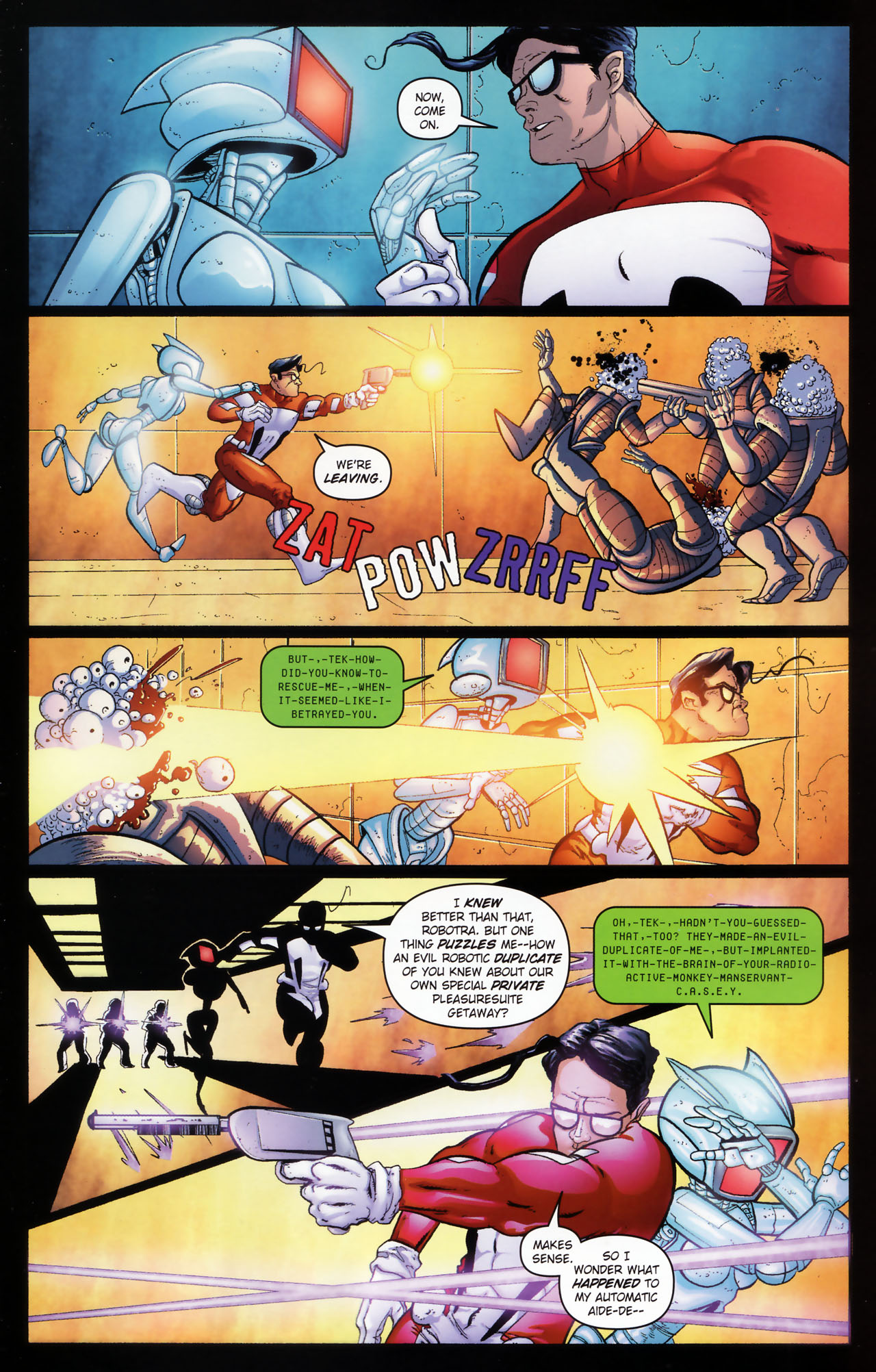 Read online Stephen Colbert's Tek Jansen comic -  Issue #3 - 15