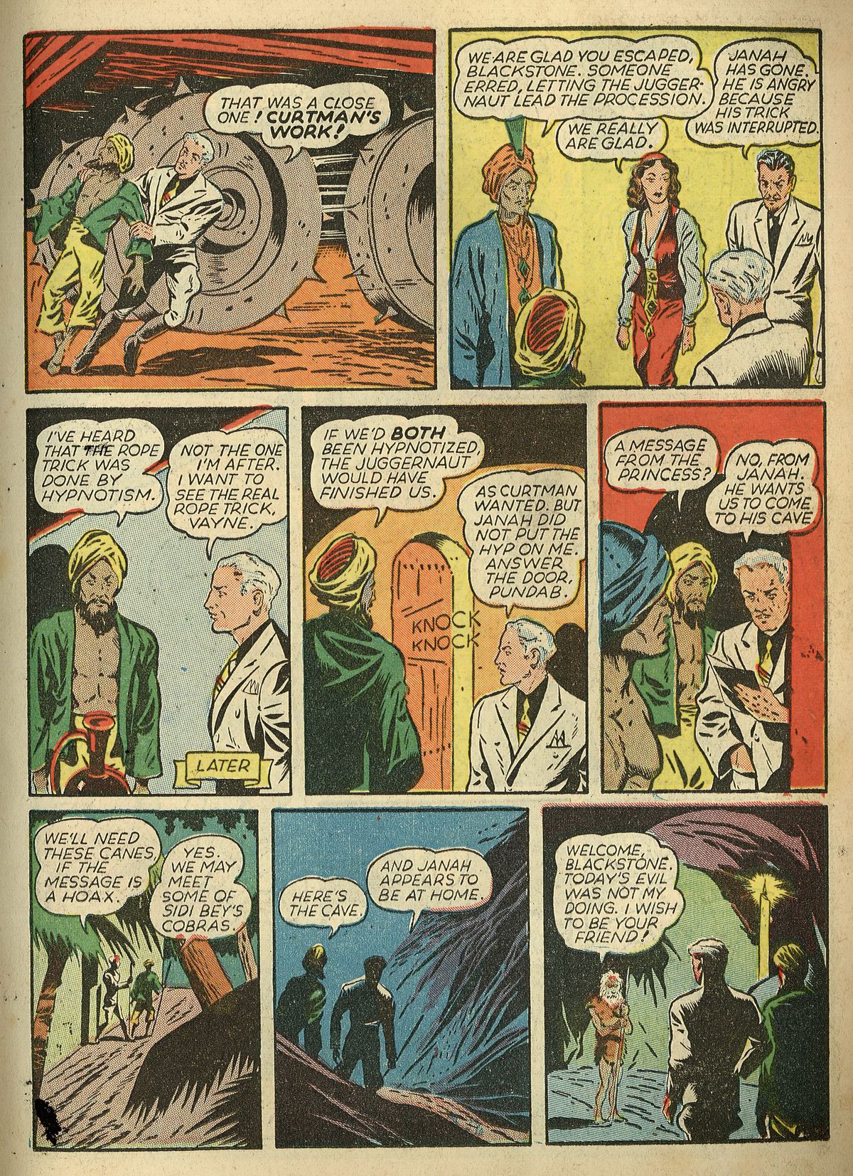 Read online Super-Magician Comics comic -  Issue #1 - 19