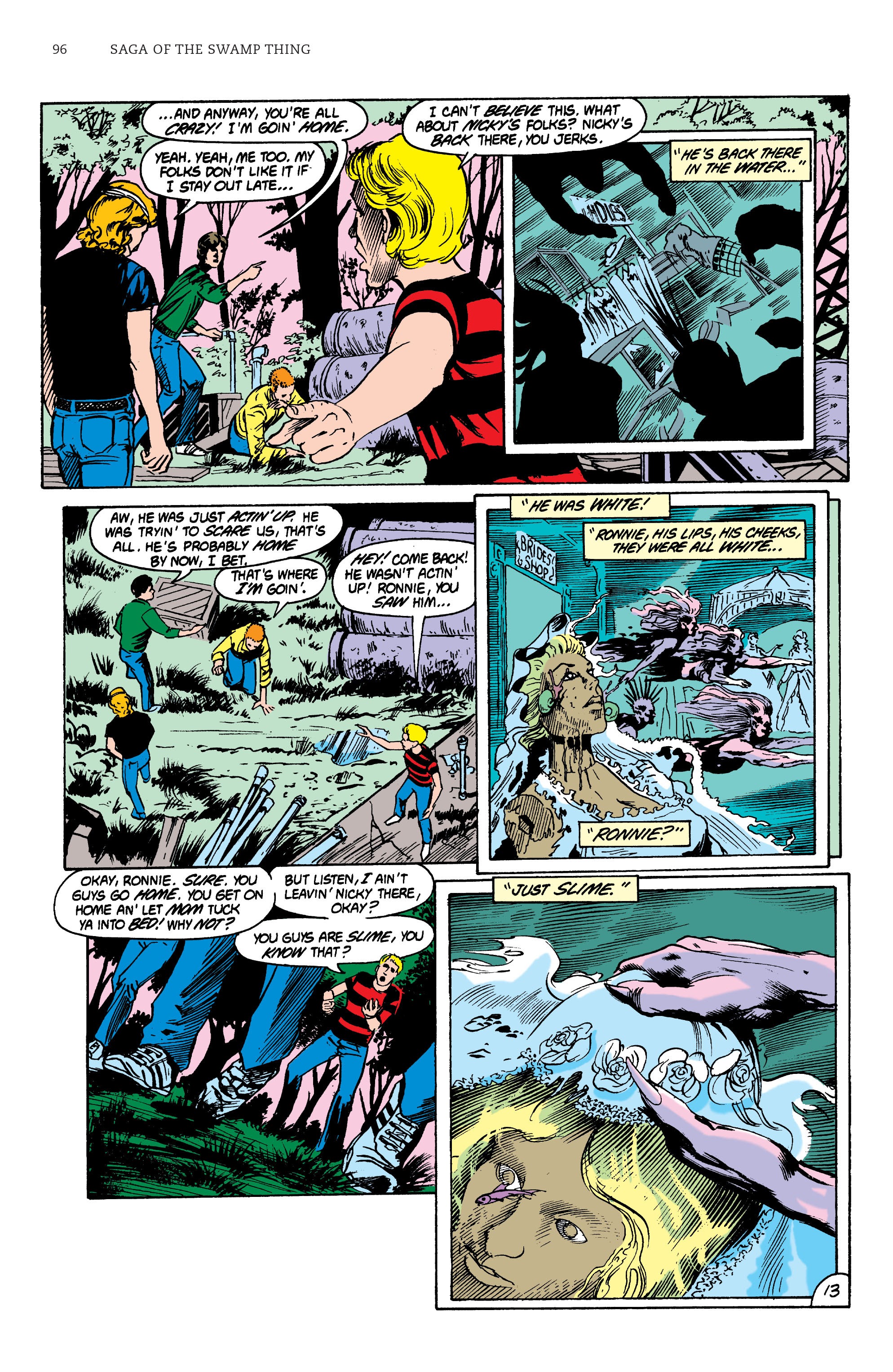 Read online Saga of the Swamp Thing comic -  Issue # TPB 3 (Part 1) - 95