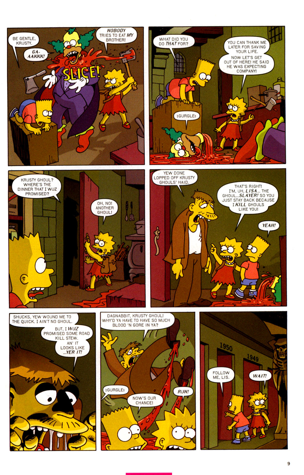 Read online Treehouse of Horror comic -  Issue #11 - 40