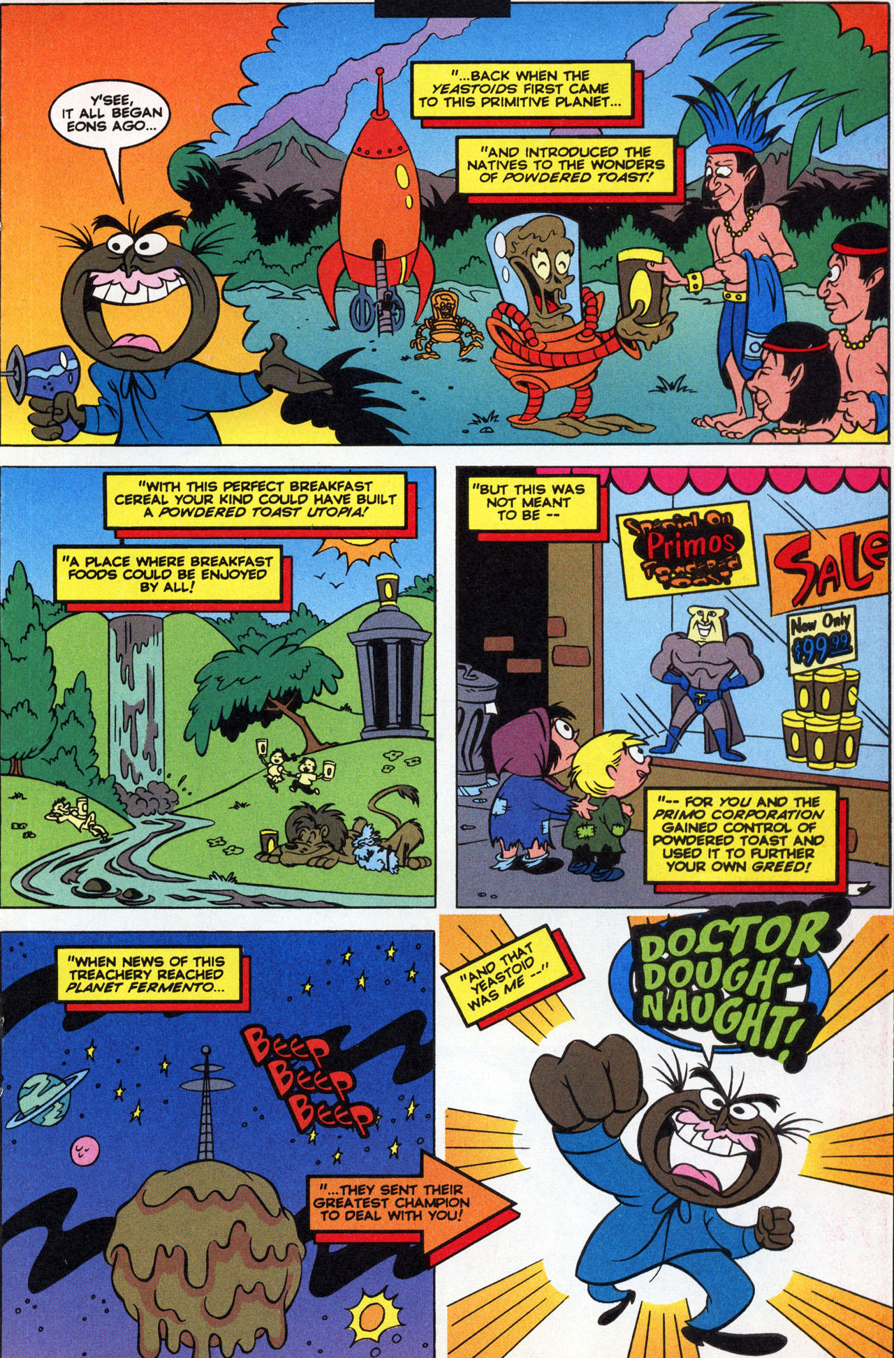Read online The Ren & Stimpy Show Special: Powdered Toastman's Cereal Serial comic -  Issue # Full - 36
