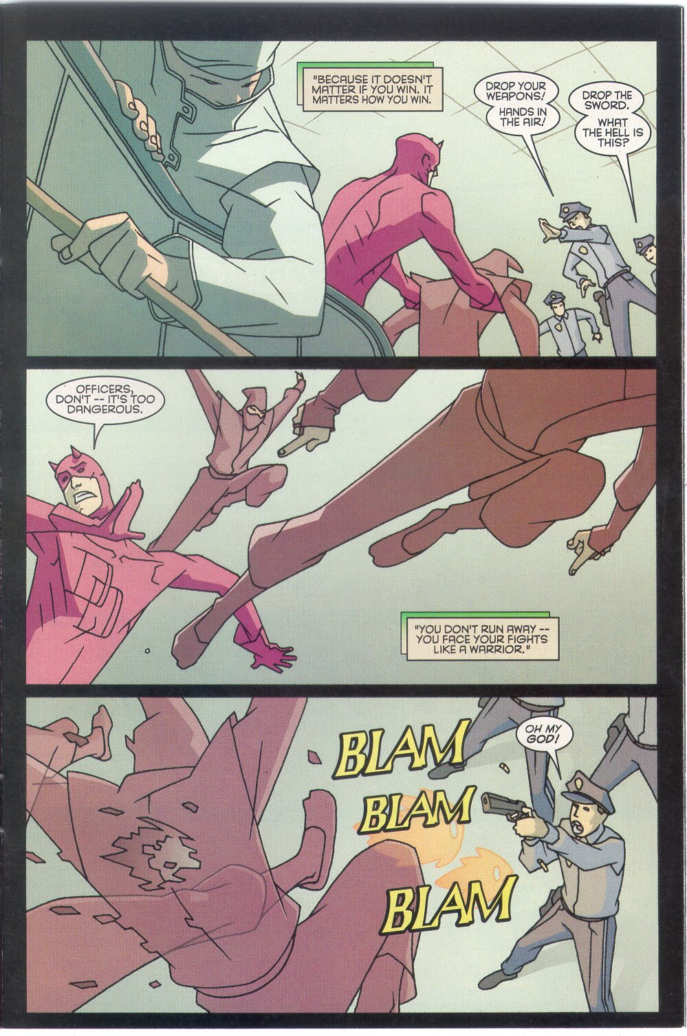 Read online Superman's Pal Jimmy Olsen comic -  Issue # Daredevil - Ninja (2001) - 67