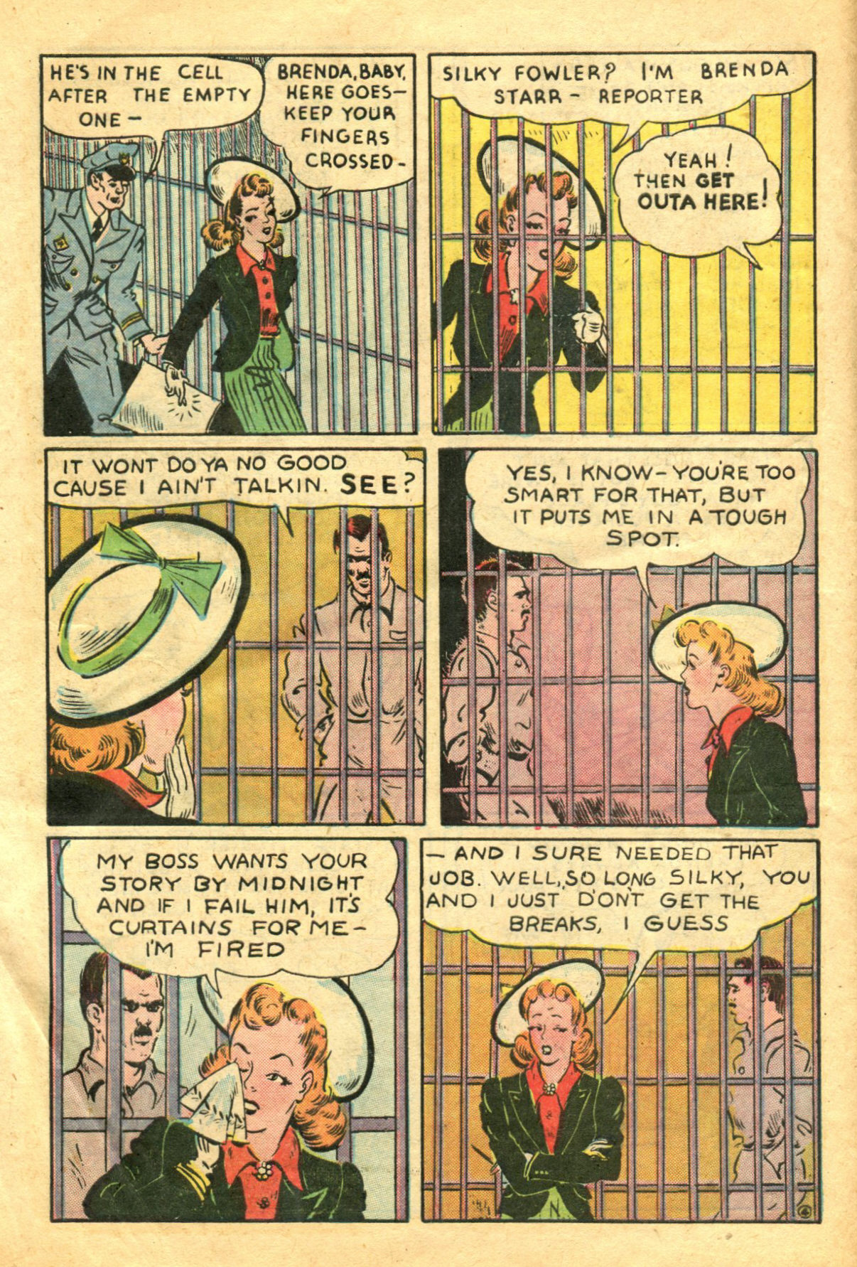 Read online Brenda Starr (1947) comic -  Issue #13 - 6
