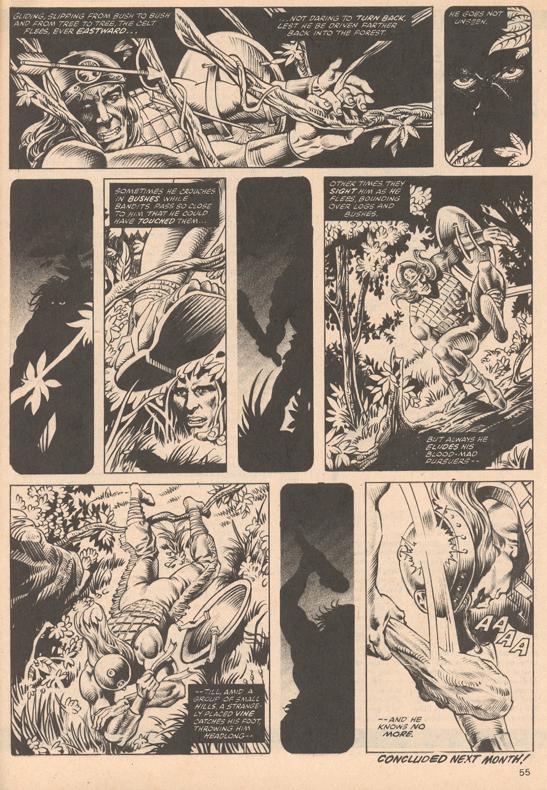 Read online The Savage Sword Of Conan comic -  Issue #68 - 55