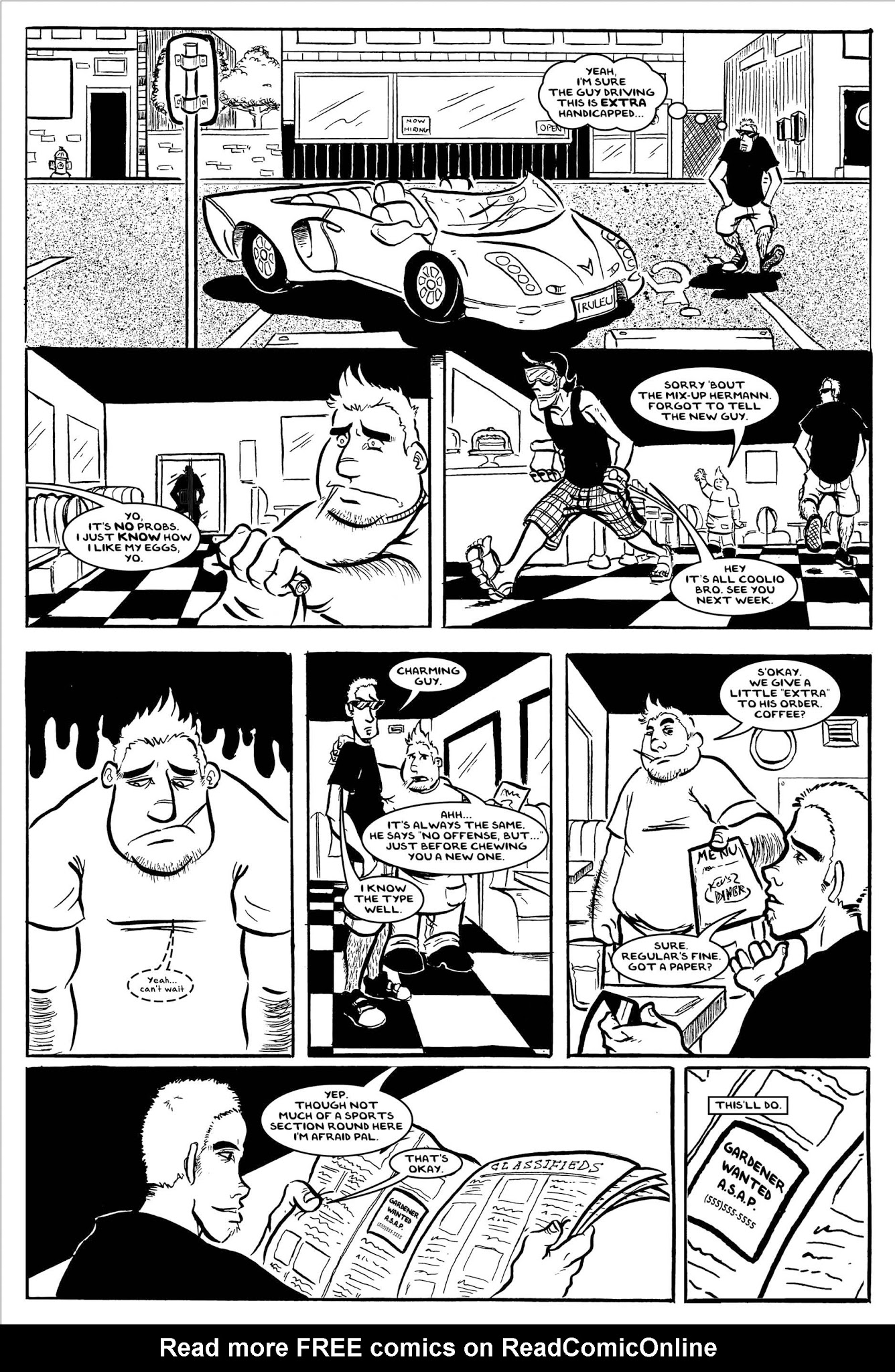 Read online Freelance Blues comic -  Issue # TPB - 51