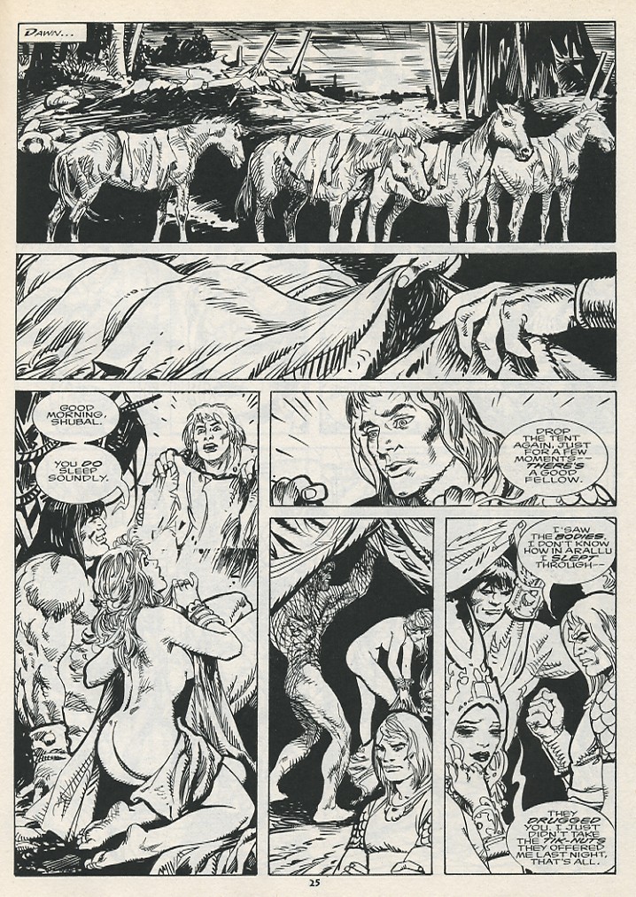 The Savage Sword Of Conan issue 217 - Page 27