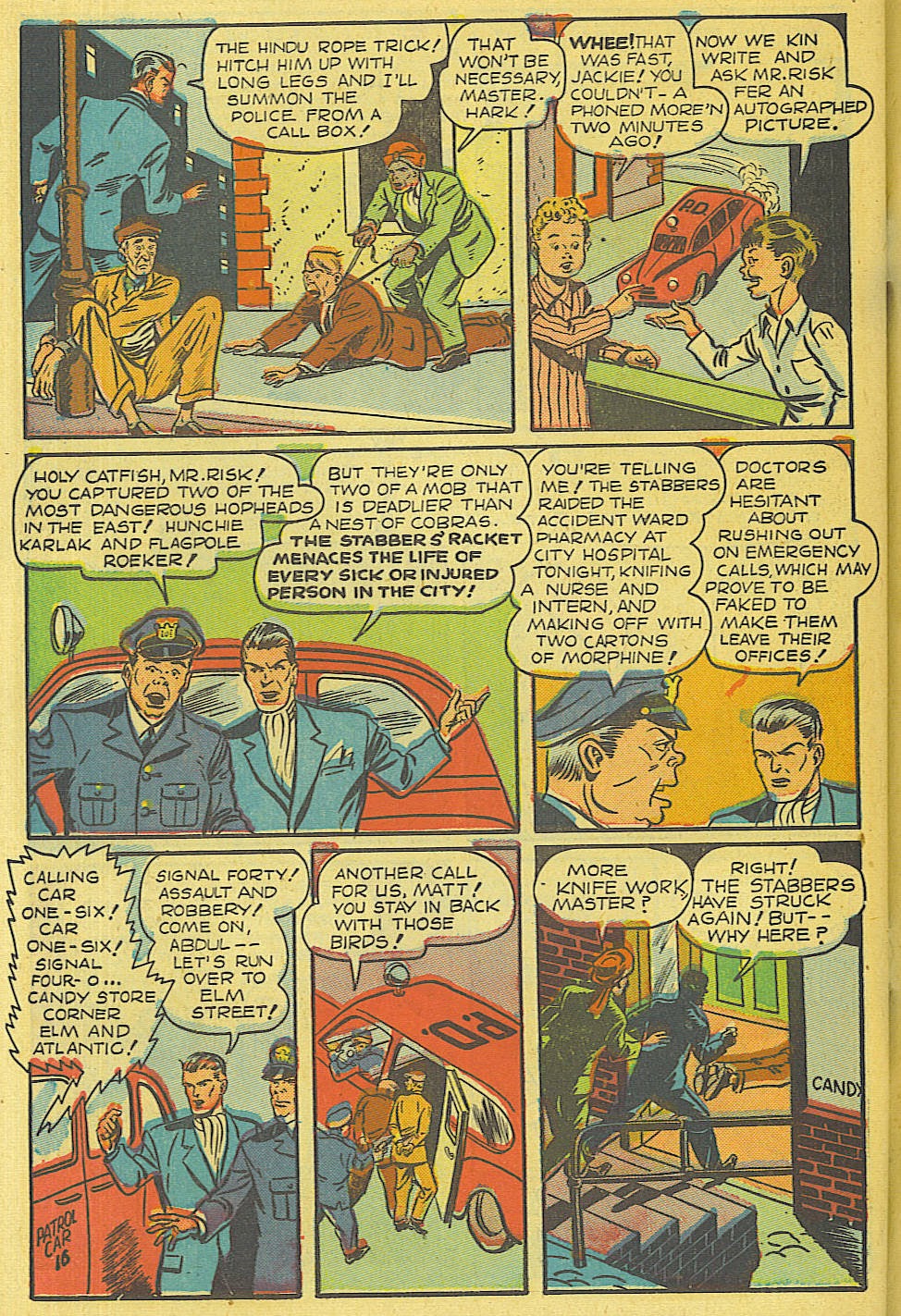 Read online Super-Mystery Comics comic -  Issue #41 - 43