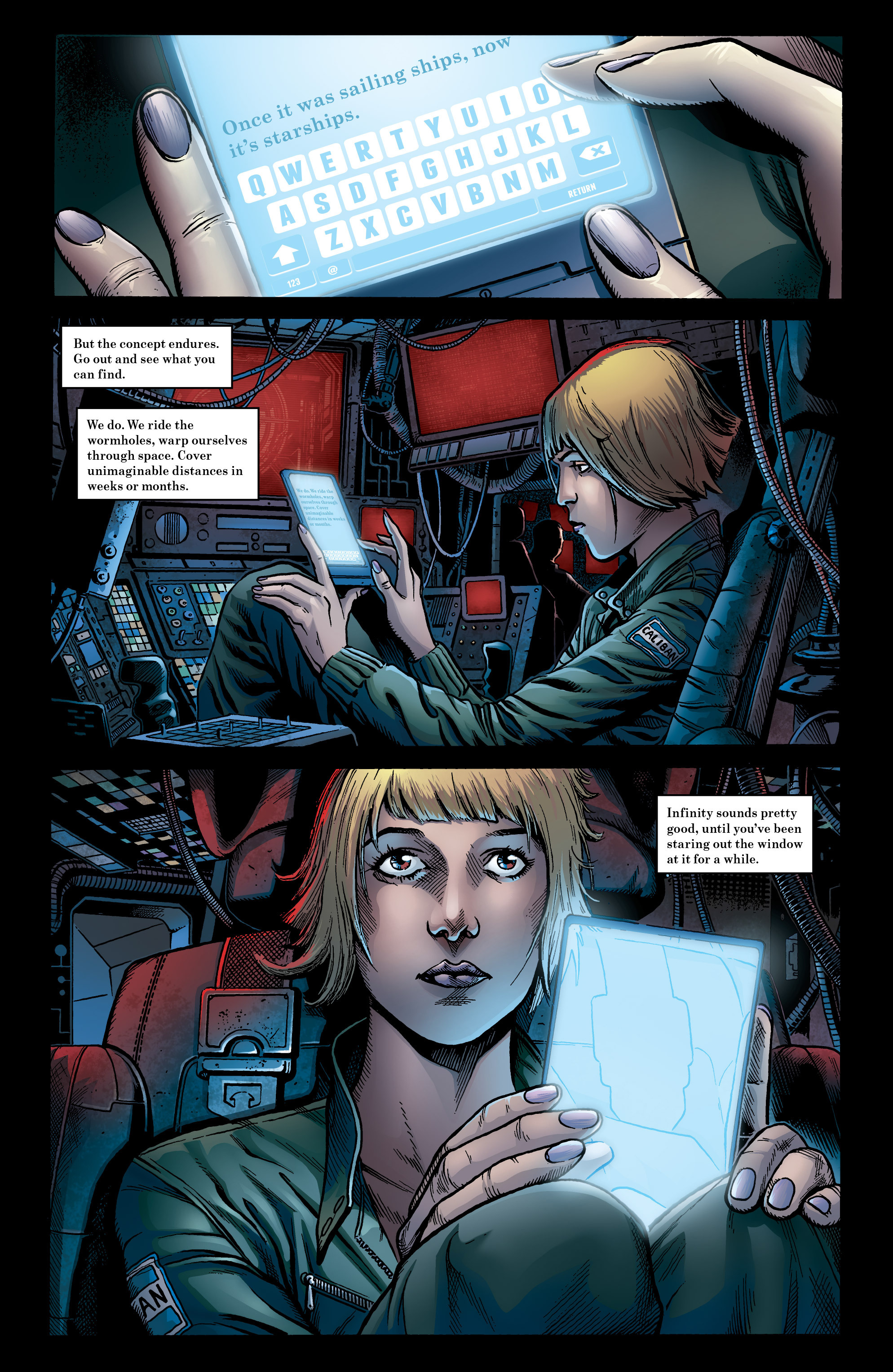 Read online Caliban comic -  Issue #1 - 7