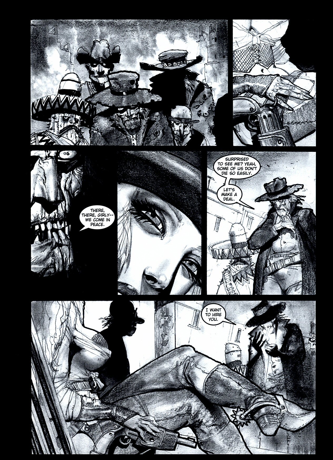 Read online Fistful of Blood (2002) comic -  Issue # TPB - 18