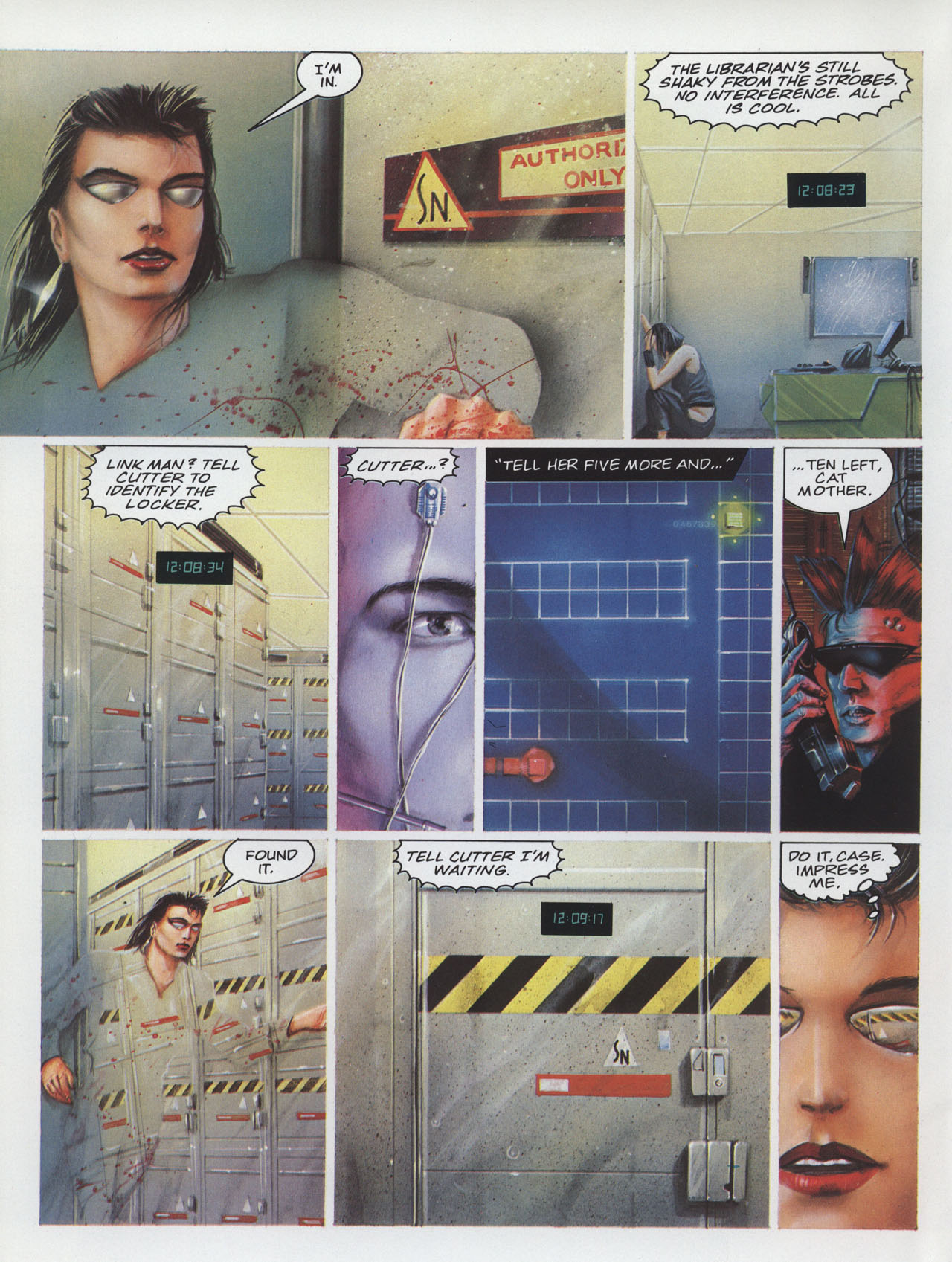 Read online Marvel Graphic Novel comic -  Issue #52 - Neuromancer - 46