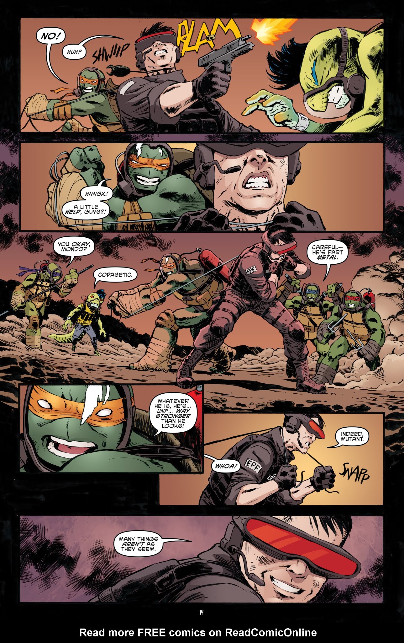 Read online Teenage Mutant Ninja Turtles (2011) comic -  Issue #87 - 15