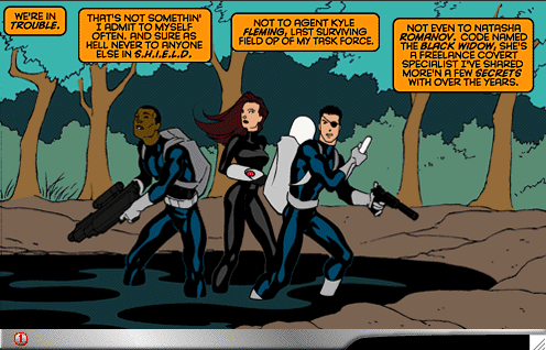 Read online Nick Fury/Black Widow: Jungle Warfare comic -  Issue #3 - 3