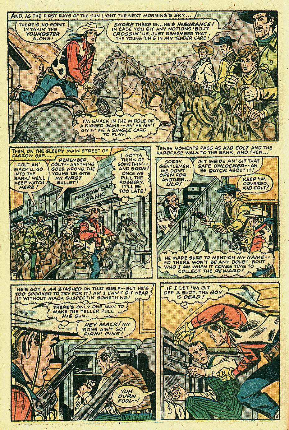 Read online Giant-Size Kid Colt comic -  Issue #3 - 36
