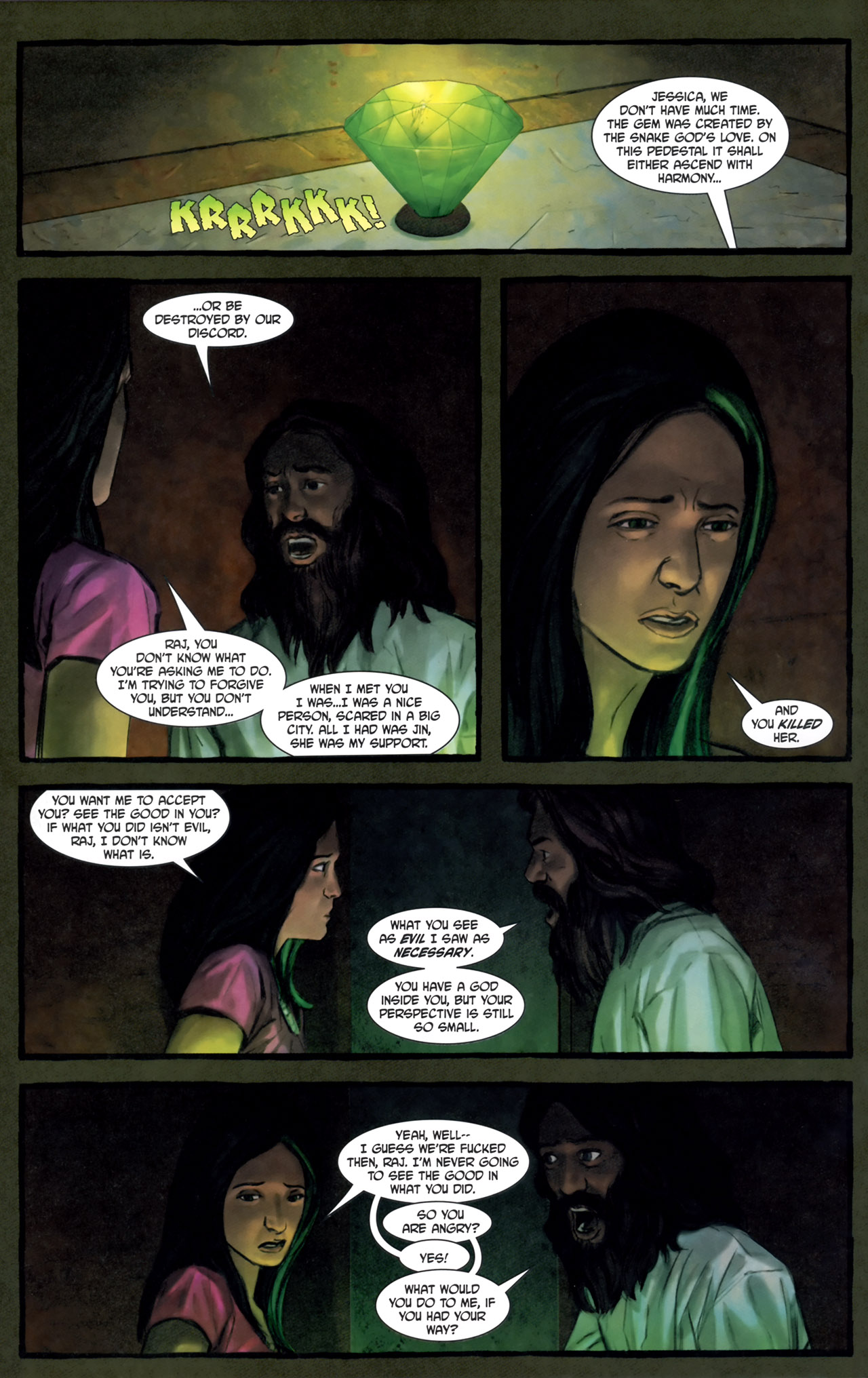 Read online Snake Woman Tale of the Snake Charmer comic -  Issue #6 - 15