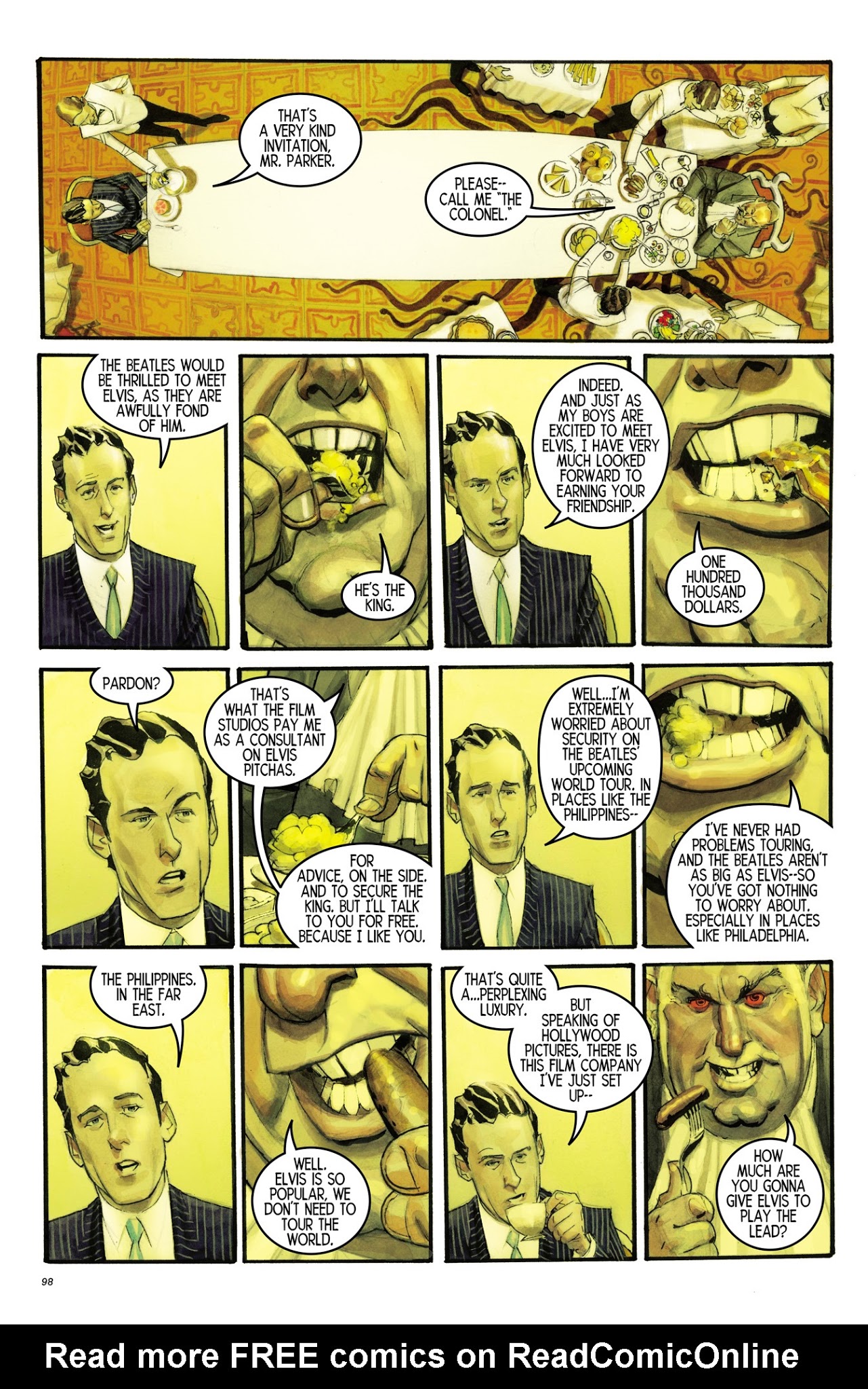 Read online The Fifth Beatle: The Brian Epstein Story comic -  Issue # TPB - 89