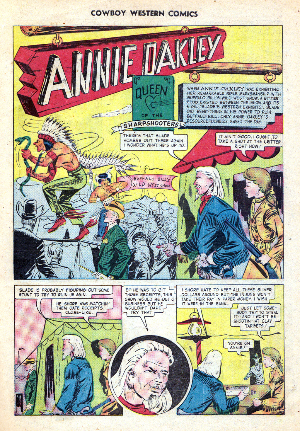 Read online Cowboy Western Comics (1948) comic -  Issue #33 - 31