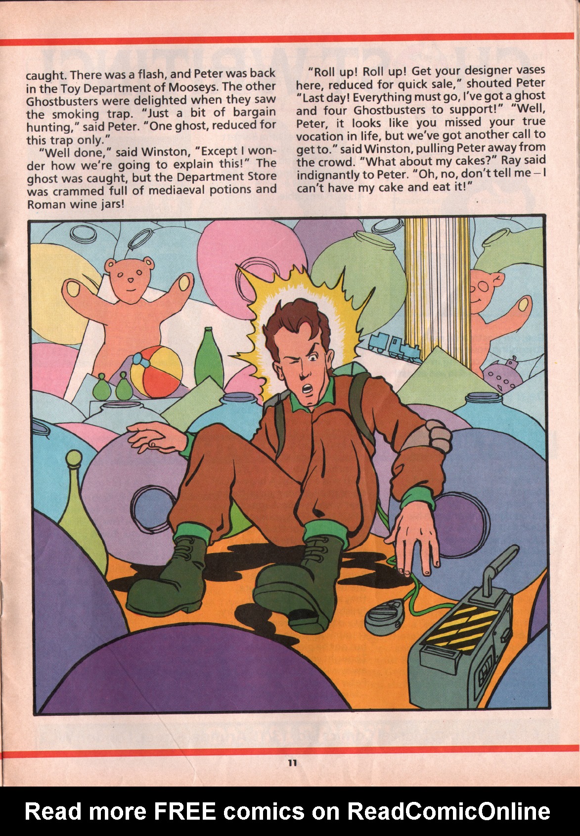 Read online The Real Ghostbusters comic -  Issue #16 - 11