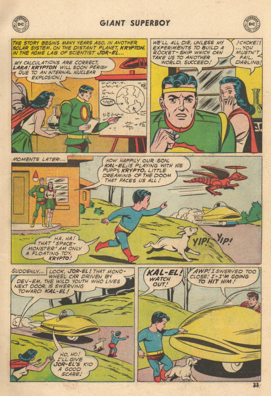 Read online Superboy (1949) comic -  Issue #138 - 32