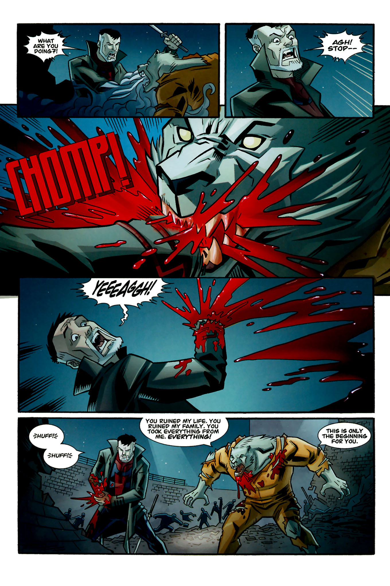 Read online The Astounding Wolf-Man comic -  Issue #16 - 6