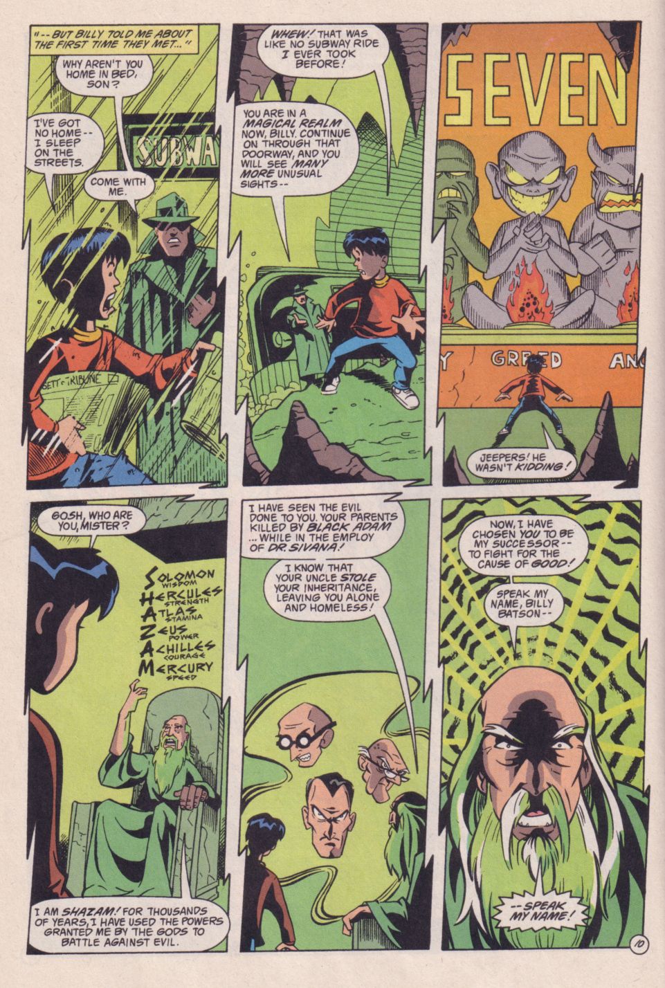 Read online Adventures in the DC Universe comic -  Issue #7 - 11