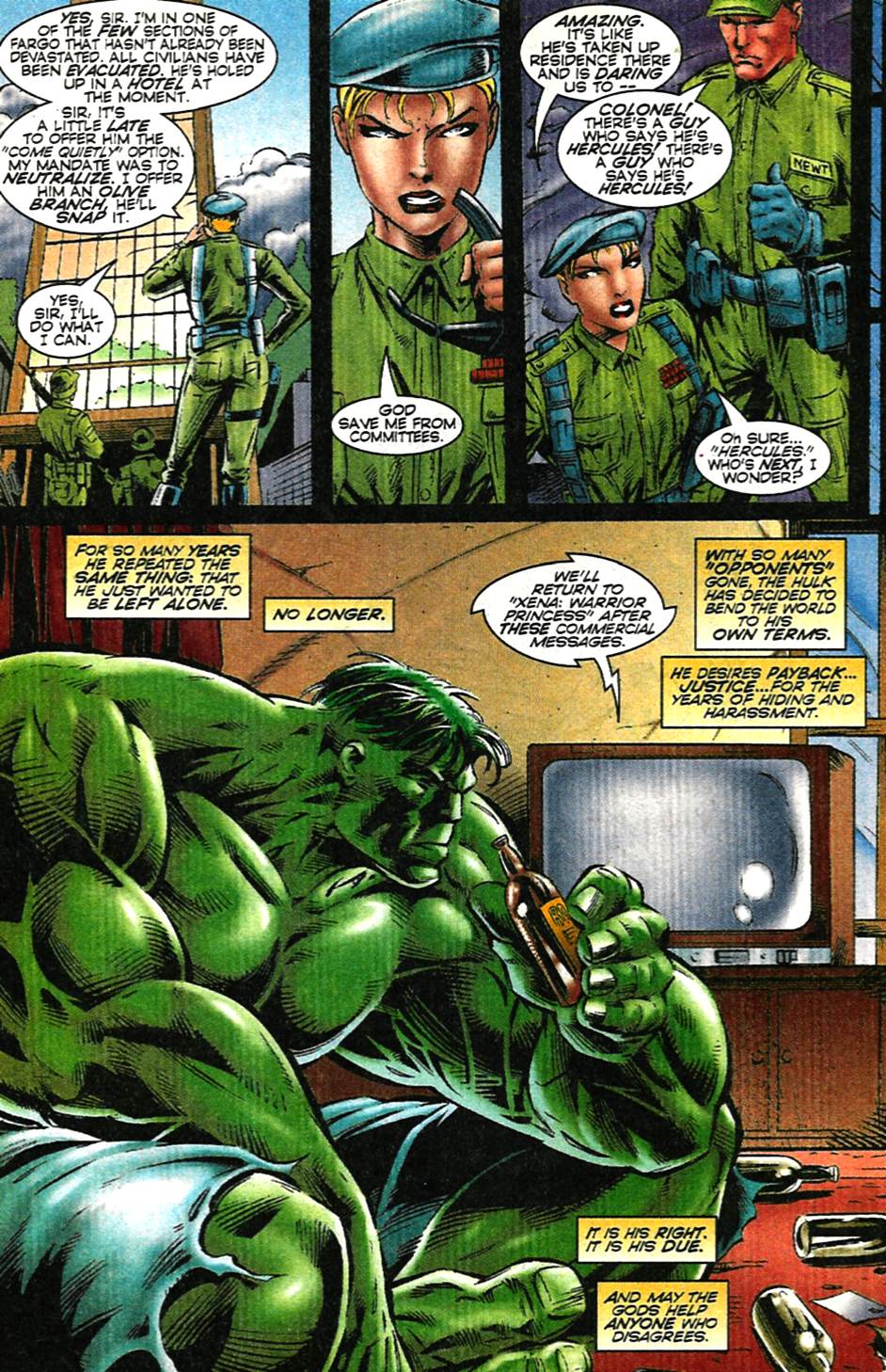 Read online Incredible Hulk: Hercules Unleashed comic -  Issue # Full - 18