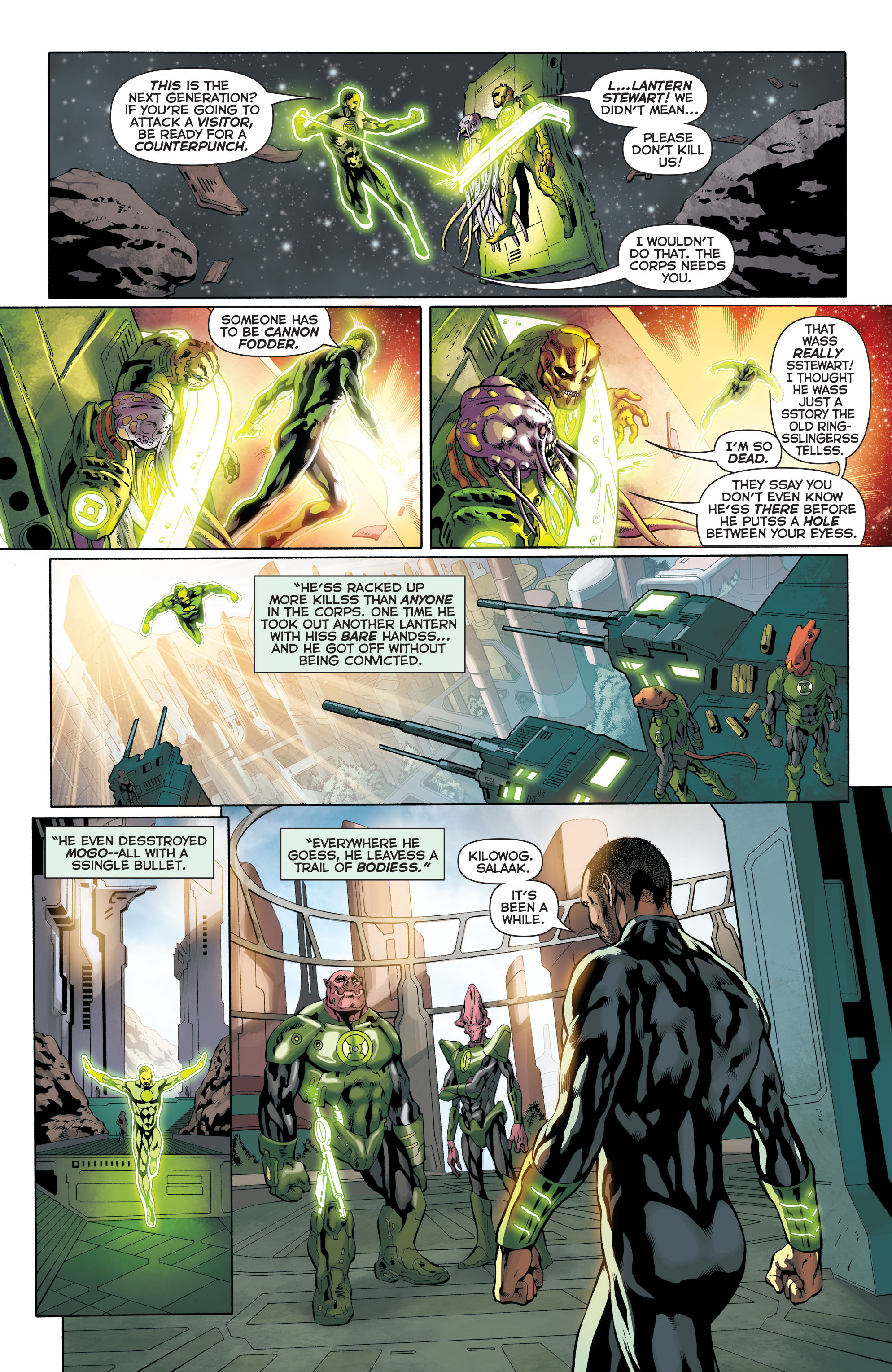 Read online Green Lantern Corps: Futures End comic -  Issue # Full - 4