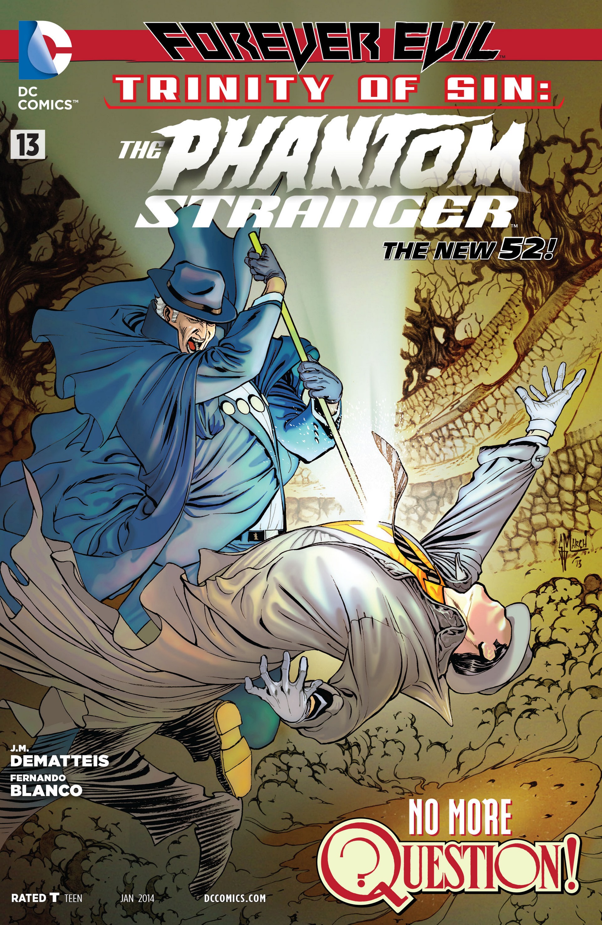 Read online Trinity of Sin: The Phantom Stranger comic -  Issue #13 - 1