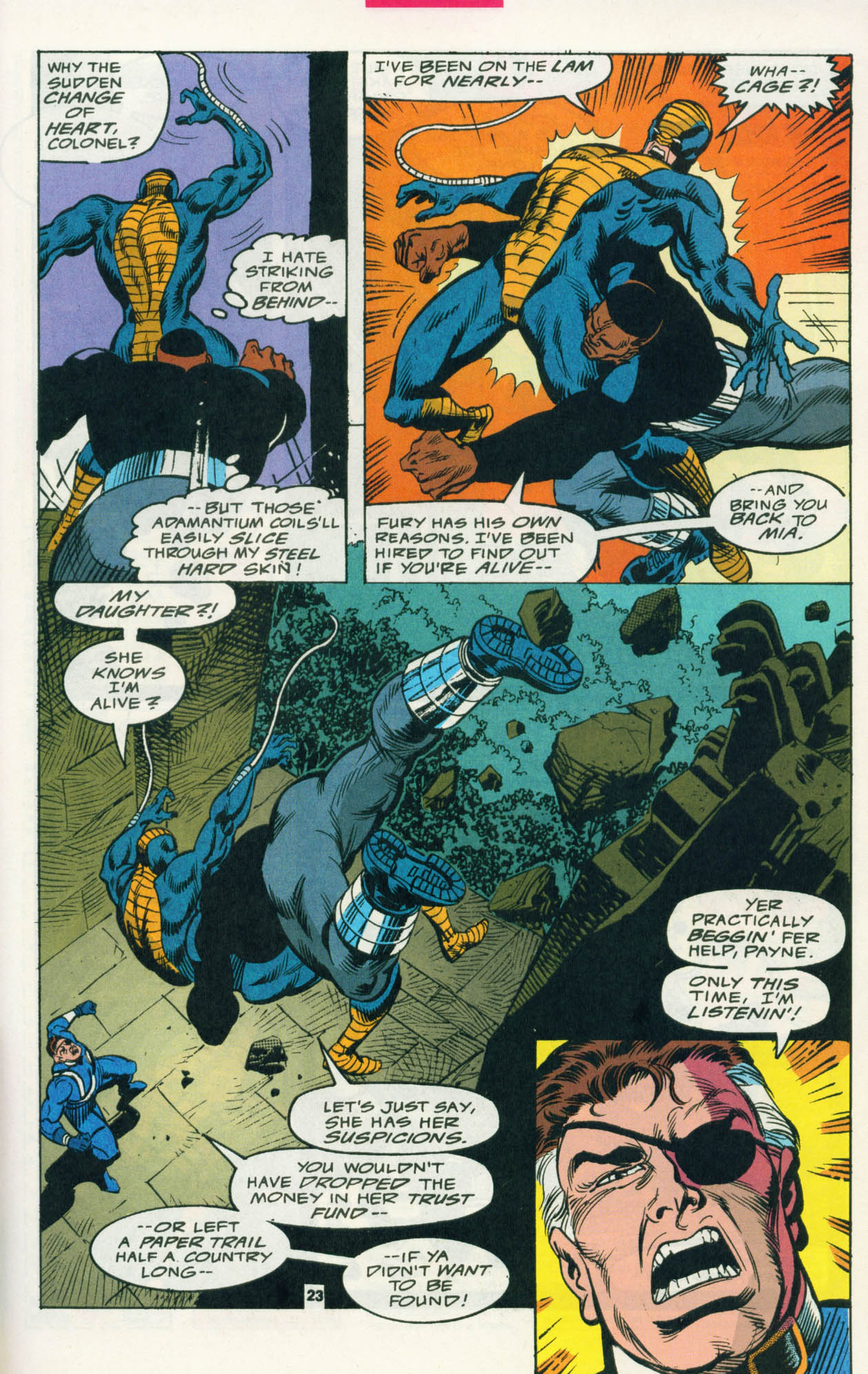 Read online Nick Fury, Agent of S.H.I.E.L.D. comic -  Issue #36 - 19