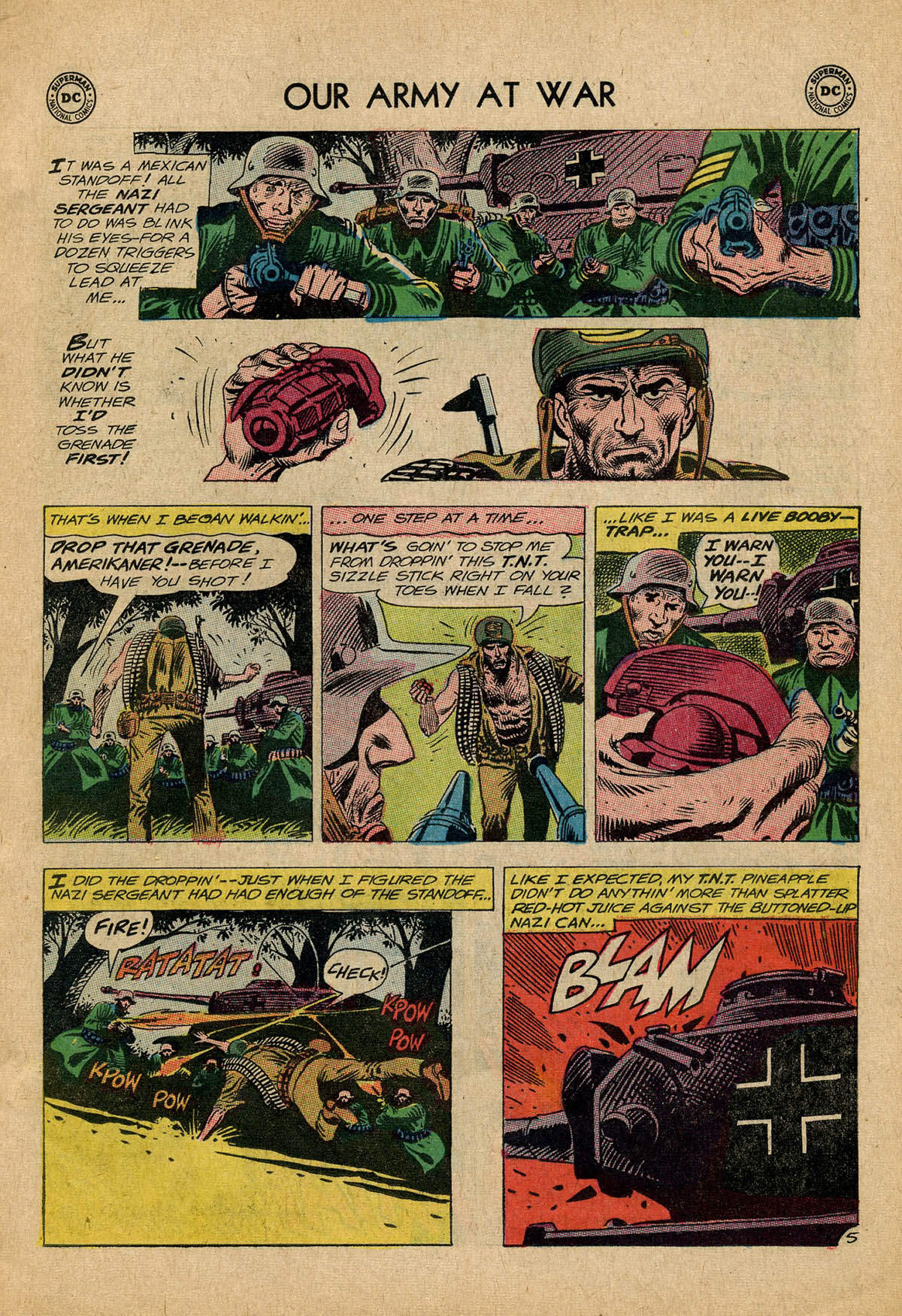 Read online Our Army at War (1952) comic -  Issue #138 - 7