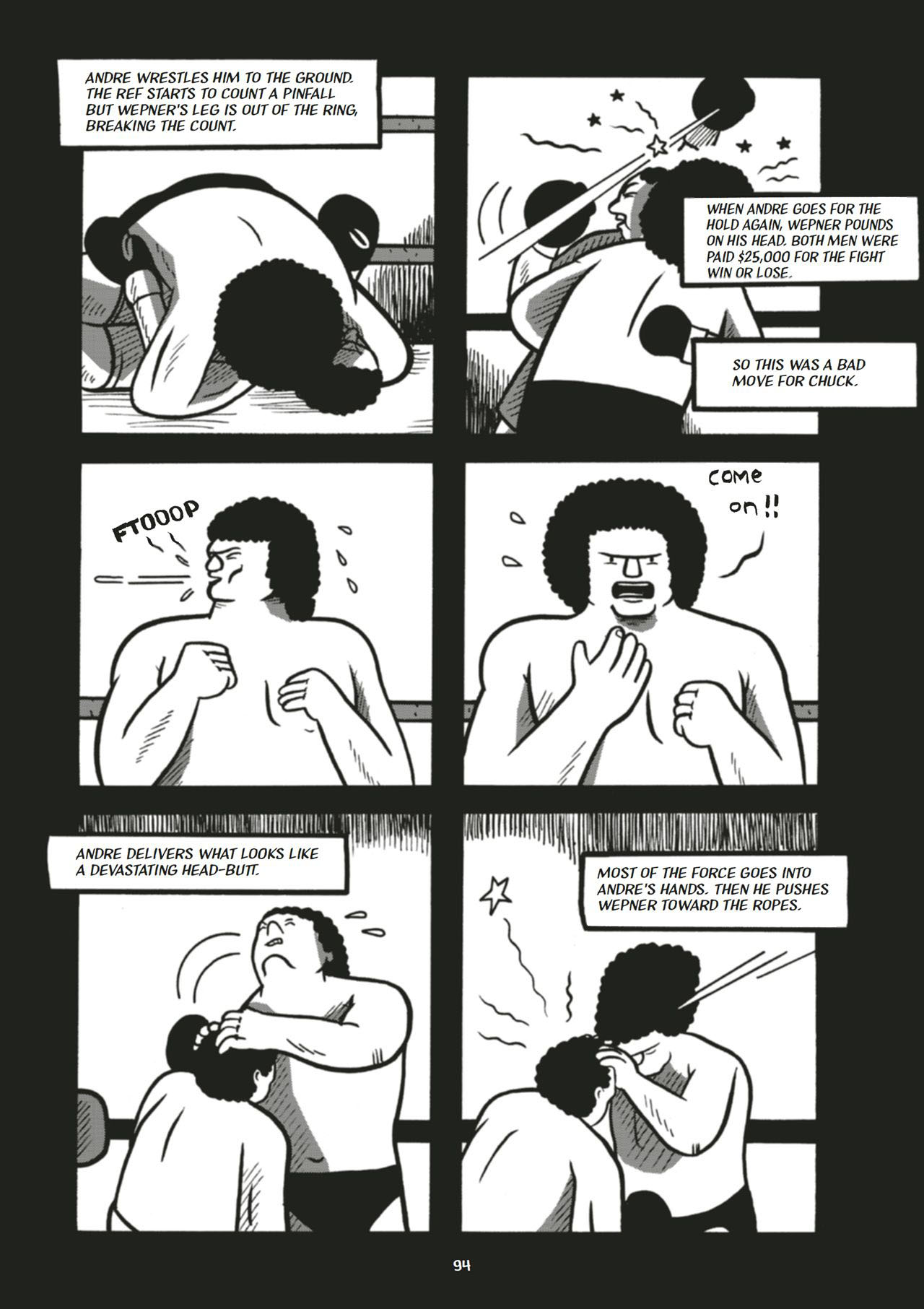 Read online Andre the Giant: Life and Legend comic -  Issue #1 - 94