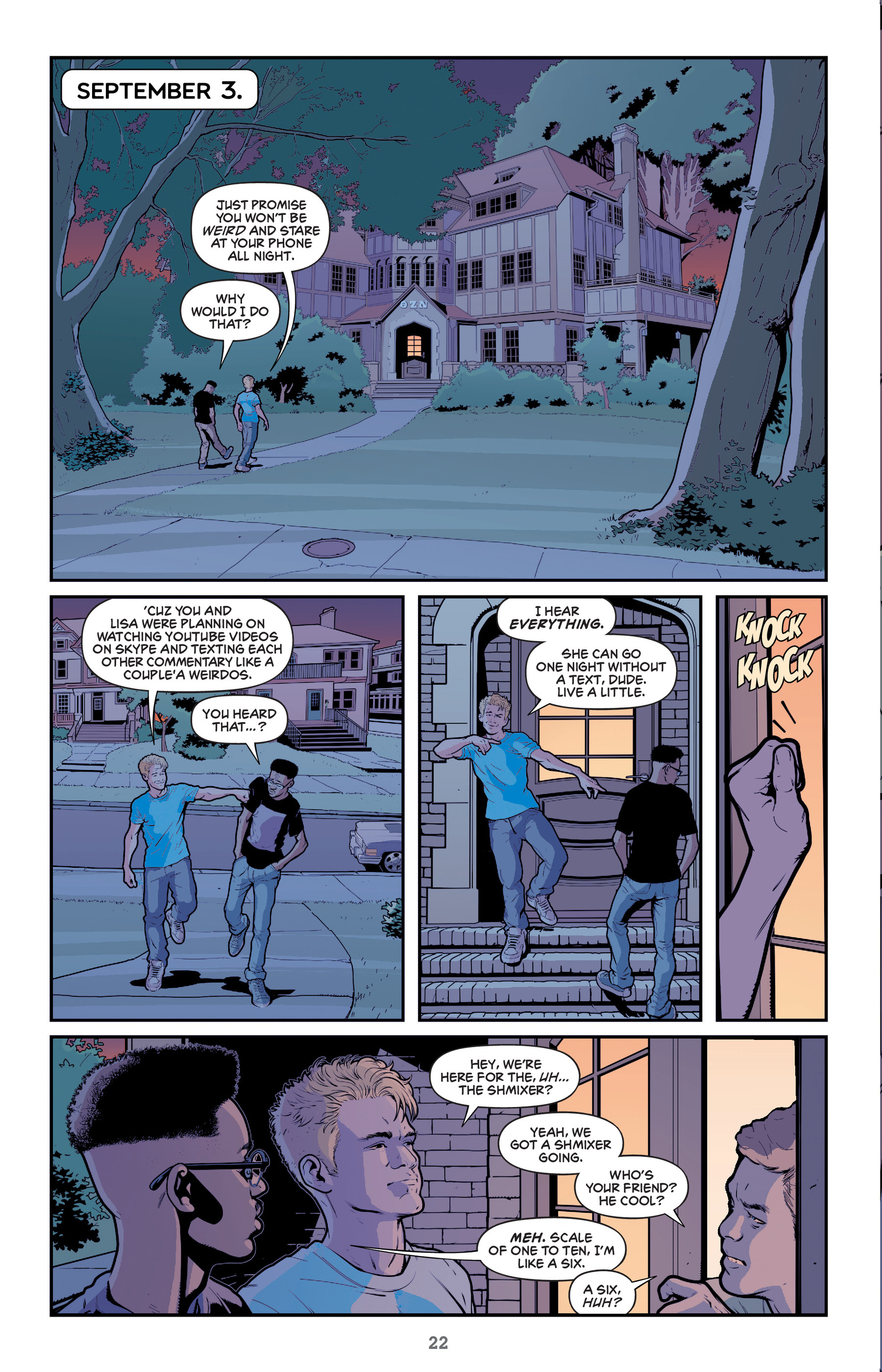 Read online Fraternity (2022) comic -  Issue # TPB - 23