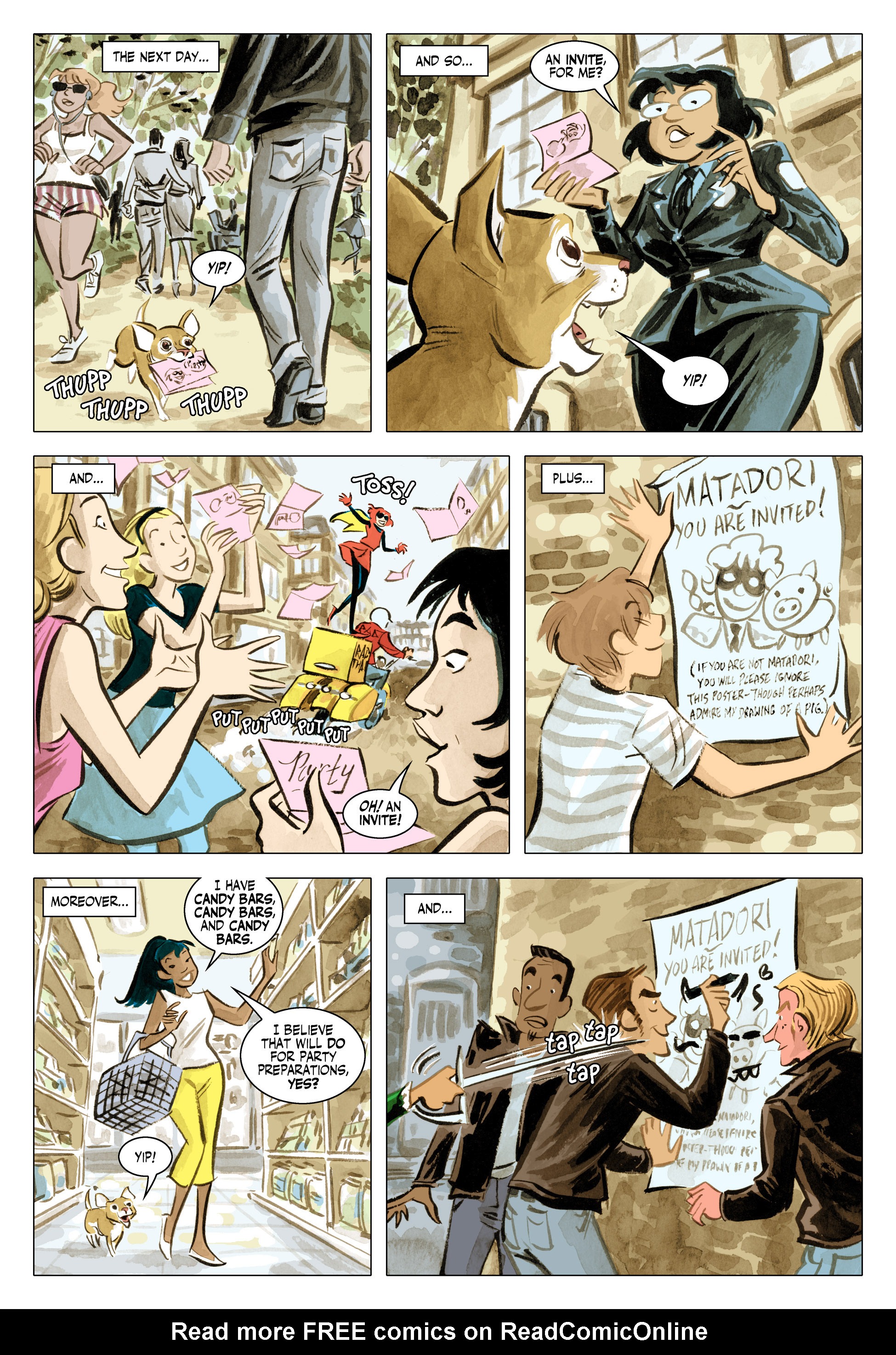 Read online Bandette (2012) comic -  Issue #14 - 10