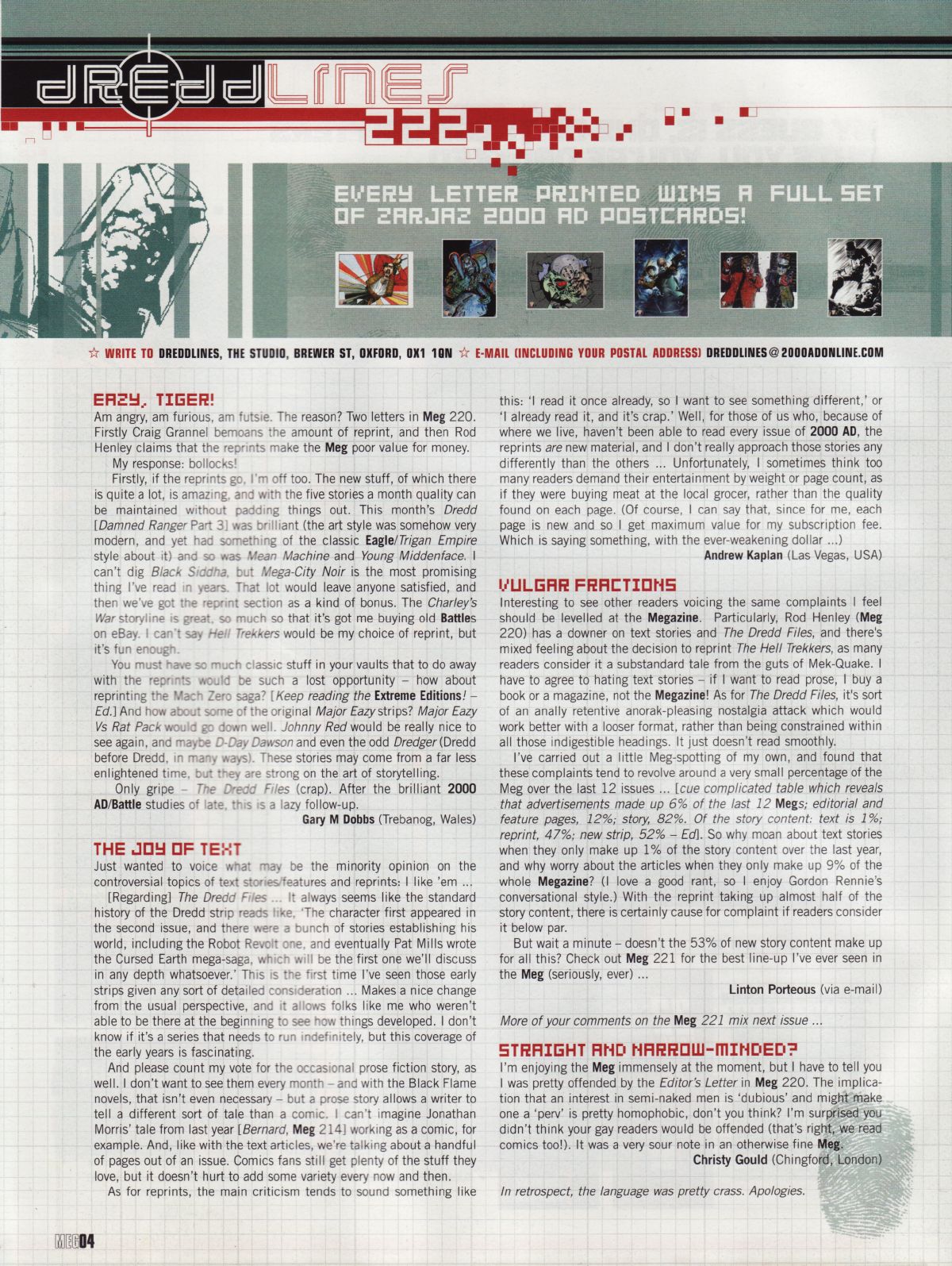 Judge Dredd Megazine (Vol. 5) issue 222 - Page 4