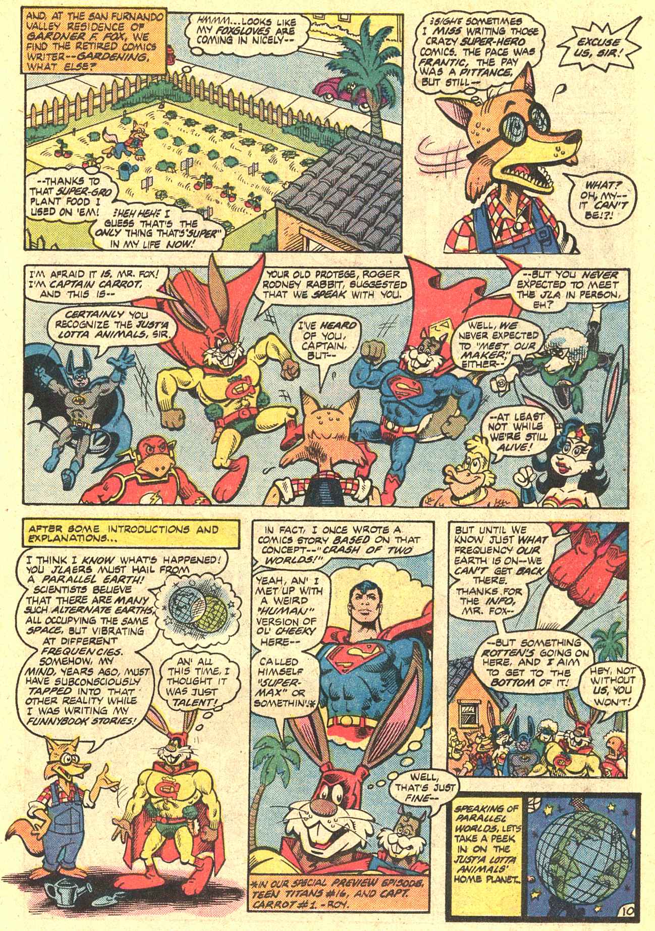 Read online Captain Carrot and His Amazing Zoo Crew! comic -  Issue #14 - 11