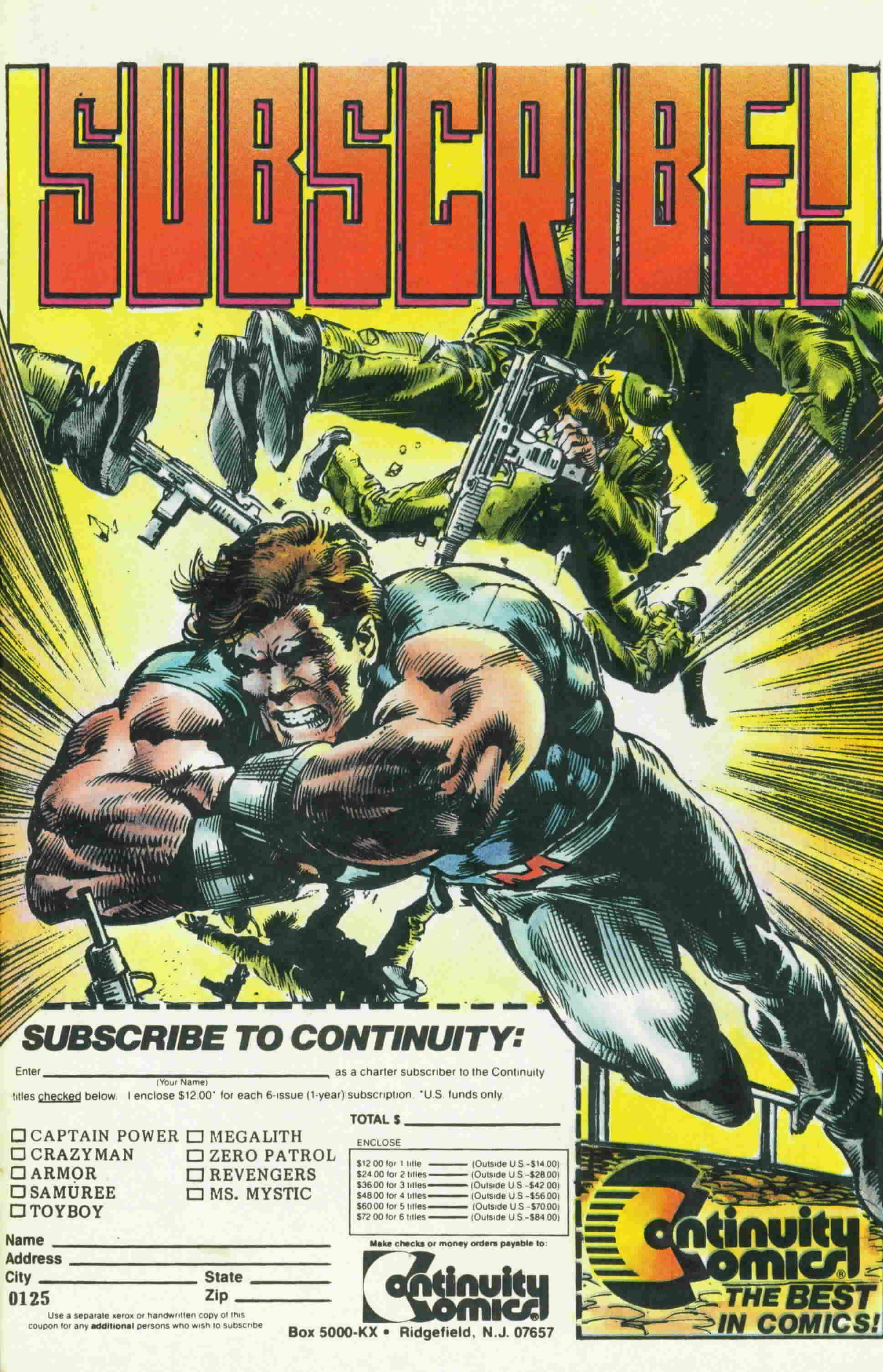 Read online Bucky O'Hare (1991) comic -  Issue #1 - 24