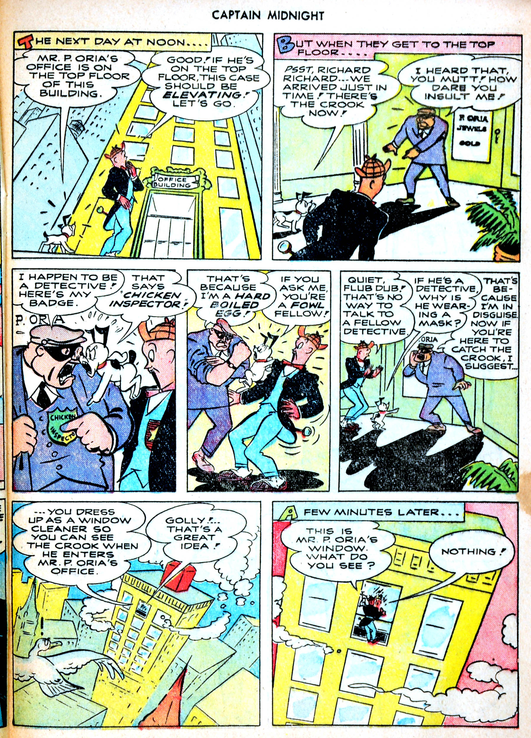 Read online Captain Midnight (1942) comic -  Issue #62 - 24