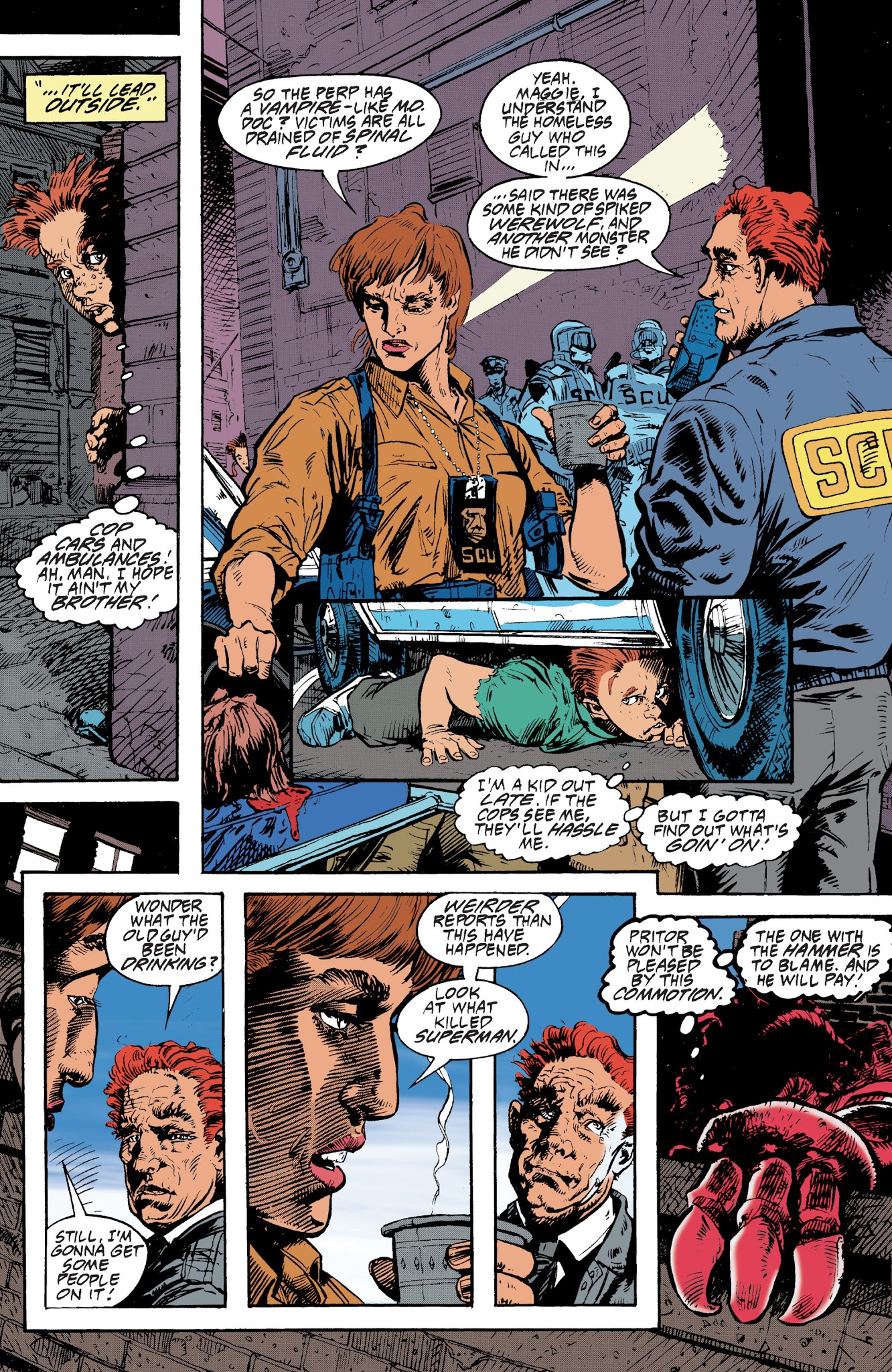 Read online Superman: Reign of the Supermen comic -  Issue # TPB - 146